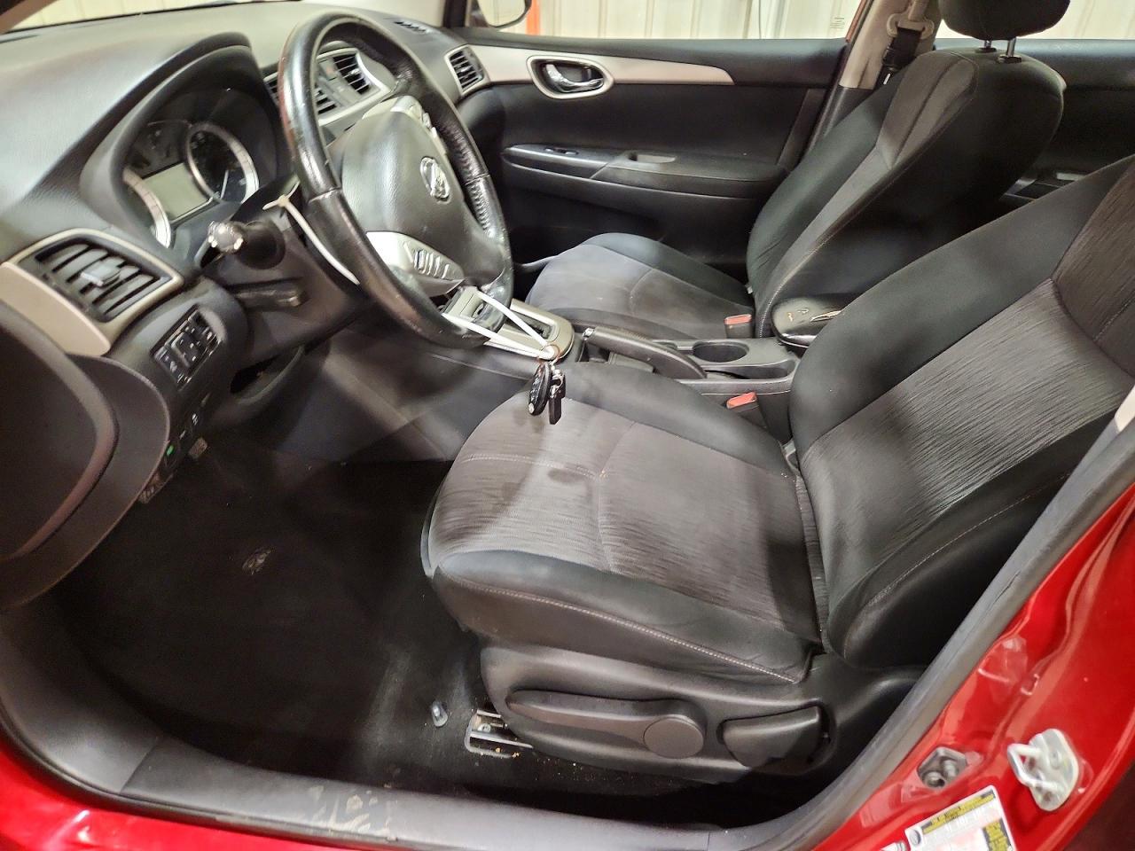 2015 Nissan Sentra Sv Red vin: 3N1AB7AP2FY264230