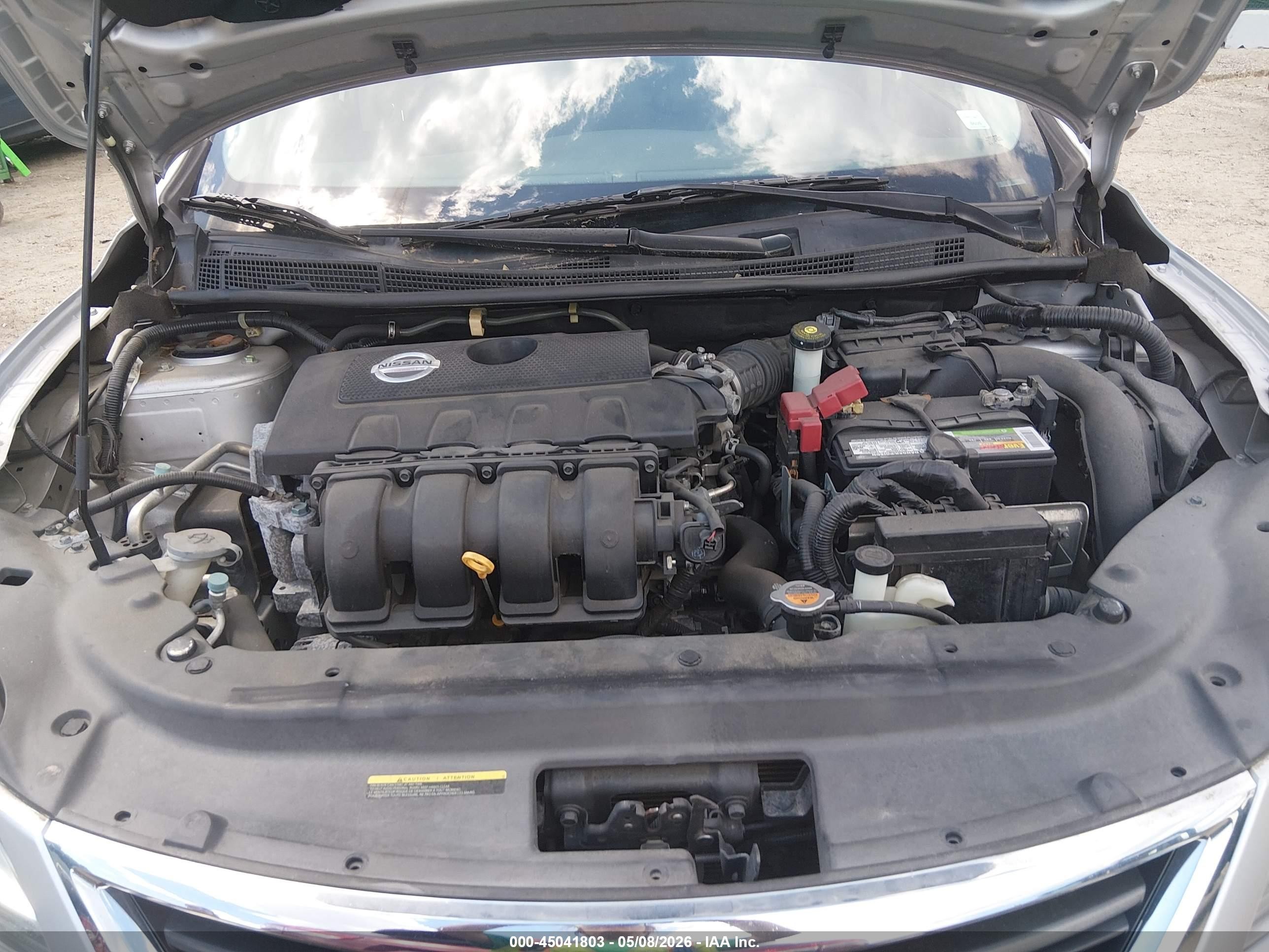 2015 Nissan Sentra Sr Silver vin: 3N1AB7AP2FY265782