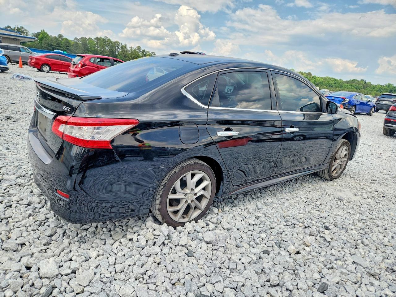 2015 Nissan Sentra Sr Black vin: 3N1AB7AP2FY269590