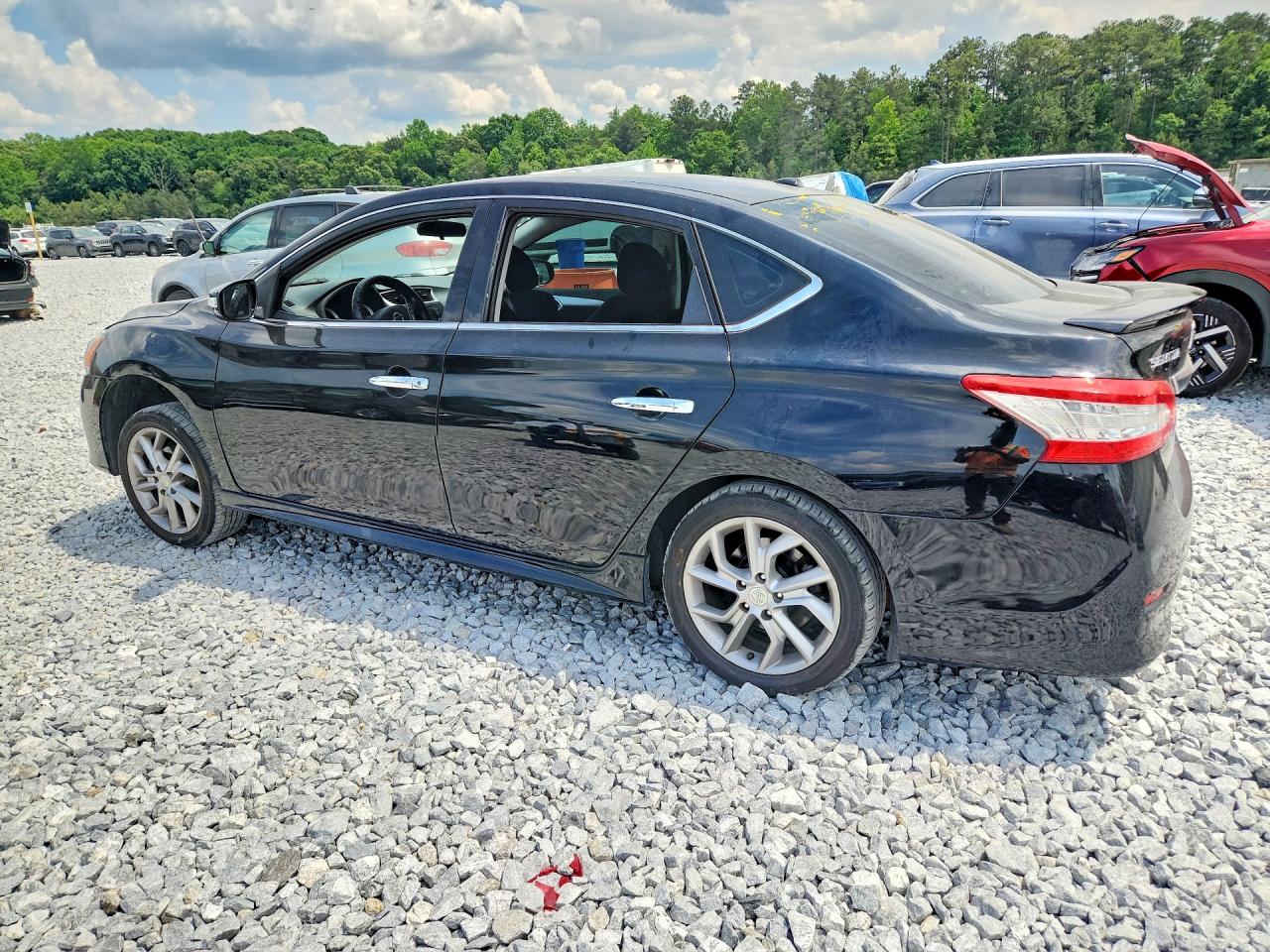 2015 Nissan Sentra Sr Black vin: 3N1AB7AP2FY269590