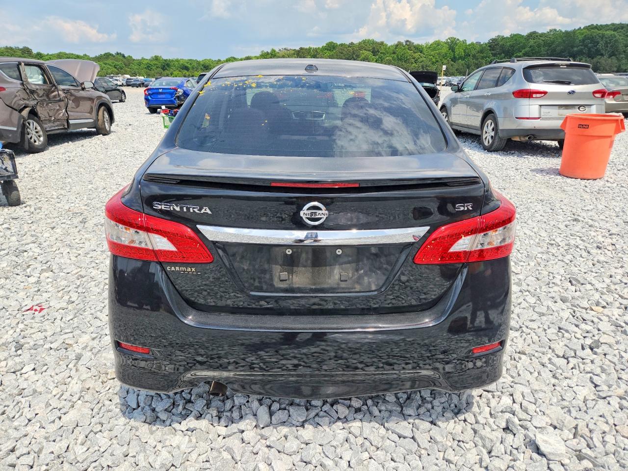2015 Nissan Sentra Sr Black vin: 3N1AB7AP2FY269590