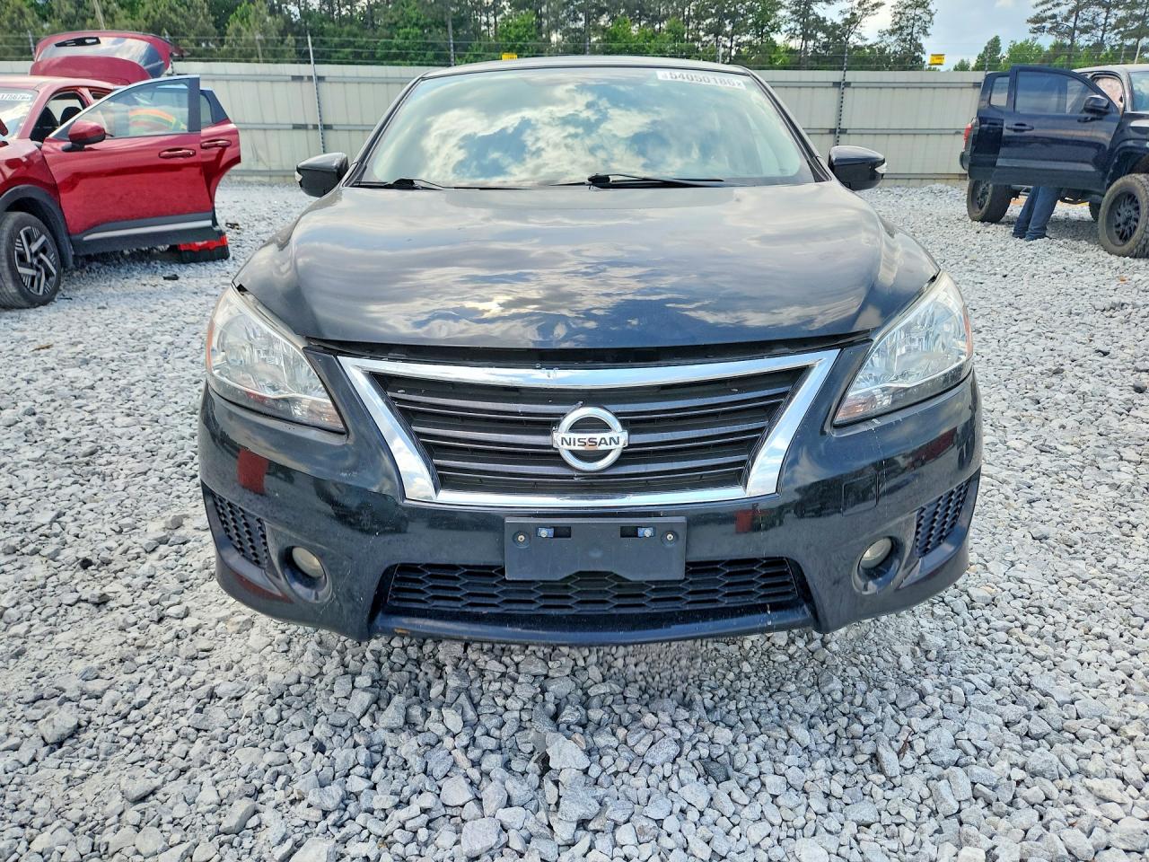 2015 Nissan Sentra Sr Black vin: 3N1AB7AP2FY269590