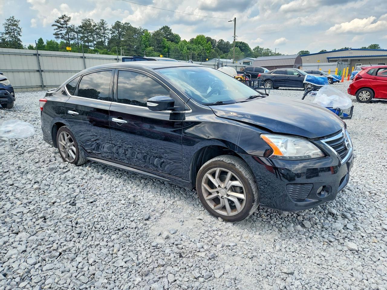 2015 Nissan Sentra Sr Black vin: 3N1AB7AP2FY269590