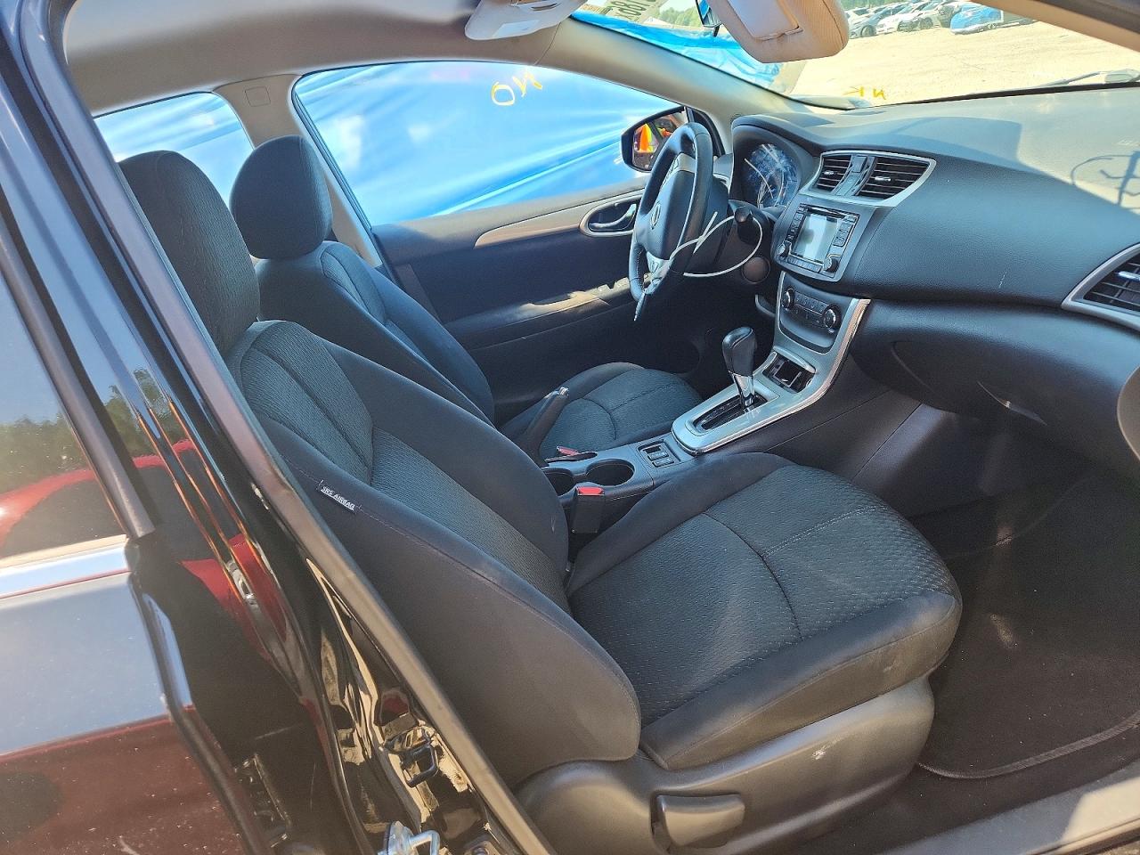 2015 Nissan Sentra Sr Black vin: 3N1AB7AP2FY269590