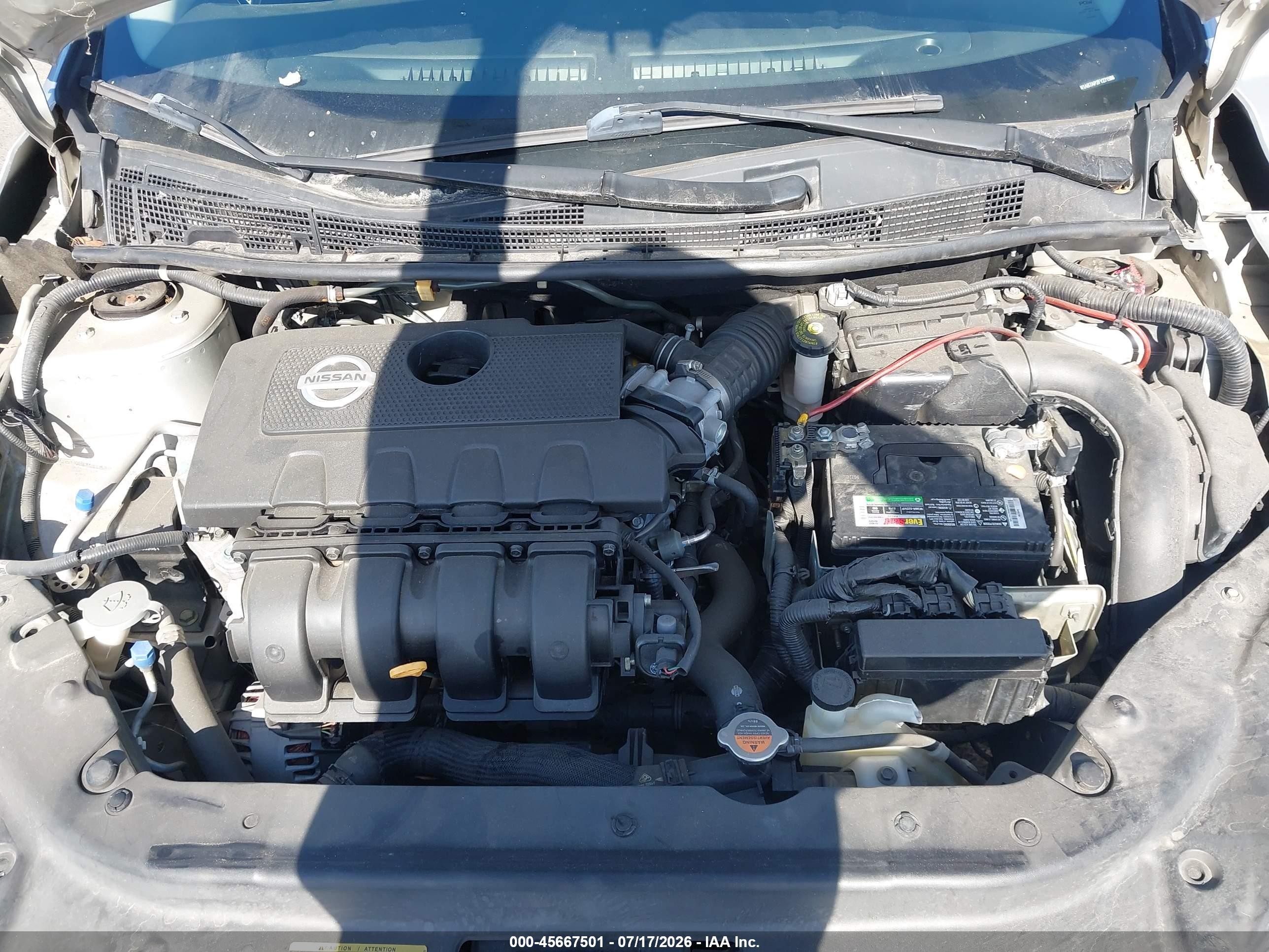 2015 Nissan Sentra S Silver vin: 3N1AB7AP2FY271596