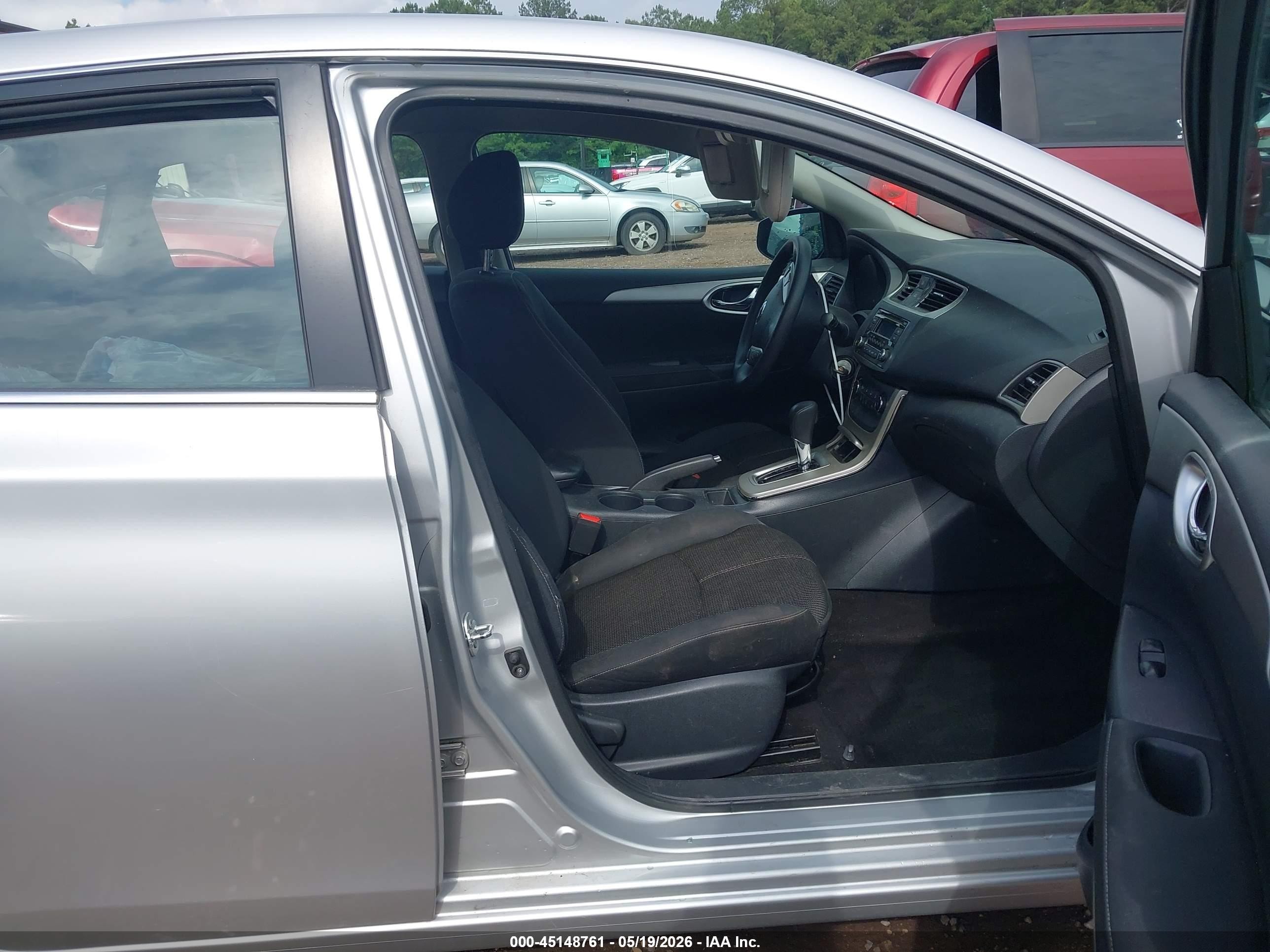 2015 Nissan Sentra S Silver vin: 3N1AB7AP2FY275065