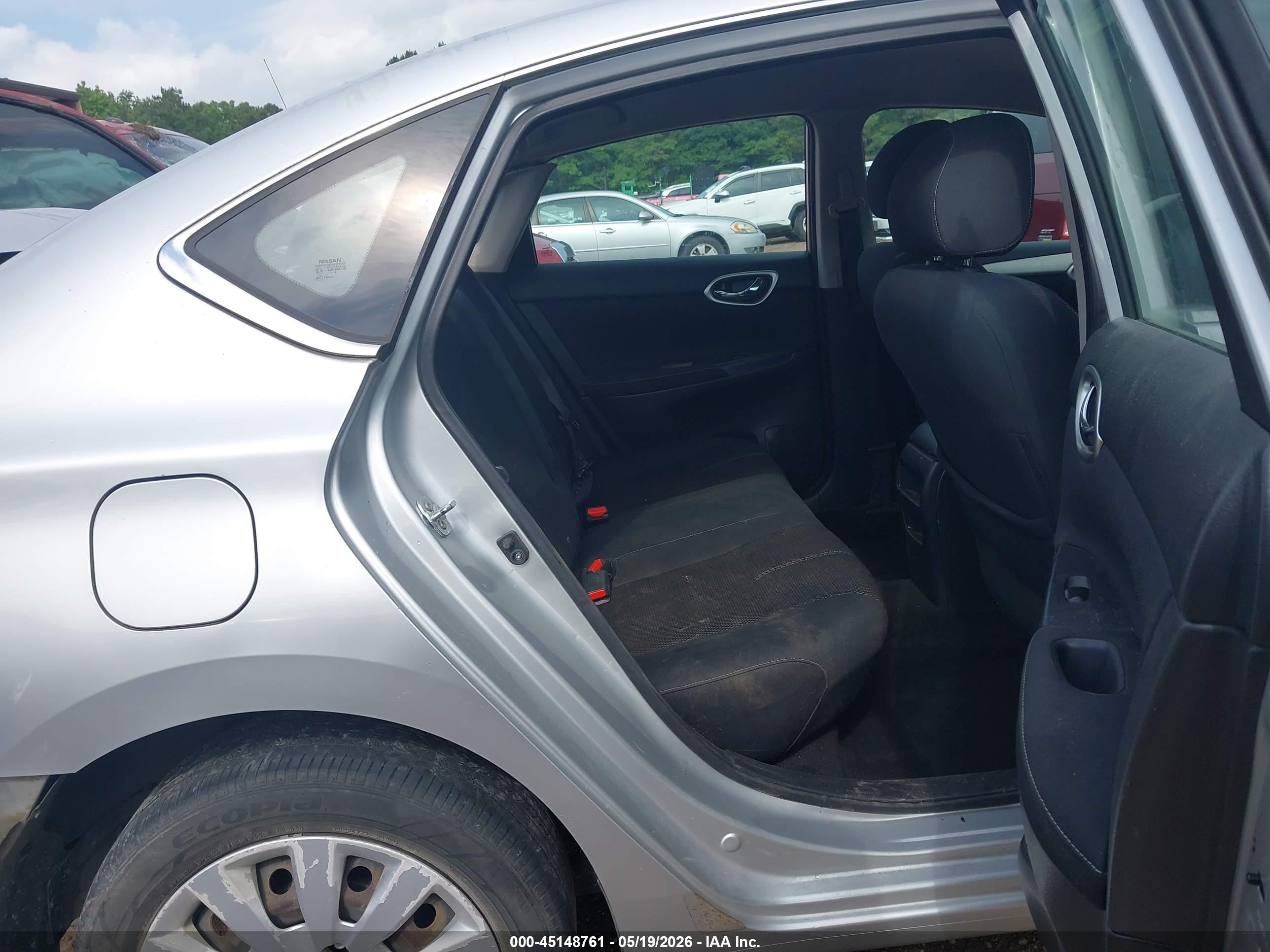 2015 Nissan Sentra S Silver vin: 3N1AB7AP2FY275065