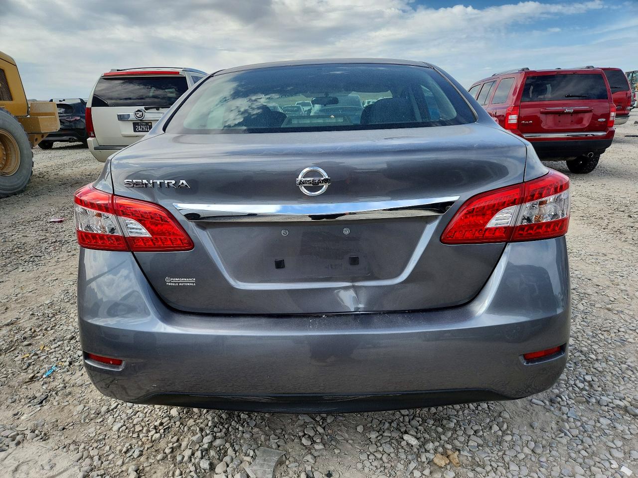 2015 Nissan Sentra S Gray vin: 3N1AB7AP2FY282260