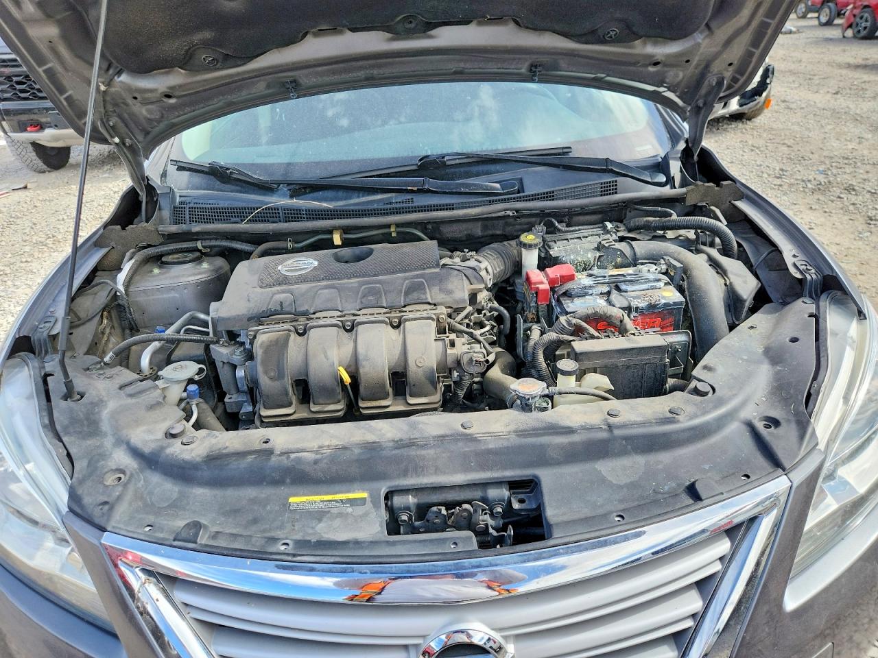 2015 Nissan Sentra S Gray vin: 3N1AB7AP2FY282260