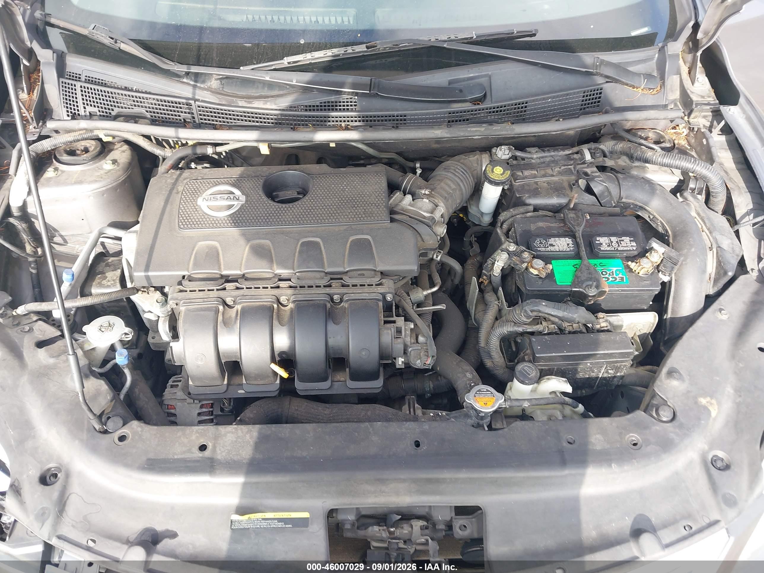 2015 Nissan Sentra S Gray vin: 3N1AB7AP2FY283540