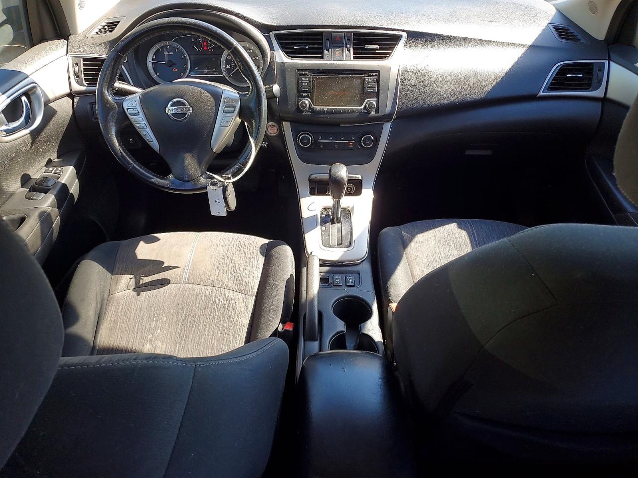 2015 Nissan Sentra Sv Серый vin: 3N1AB7AP2FY285644