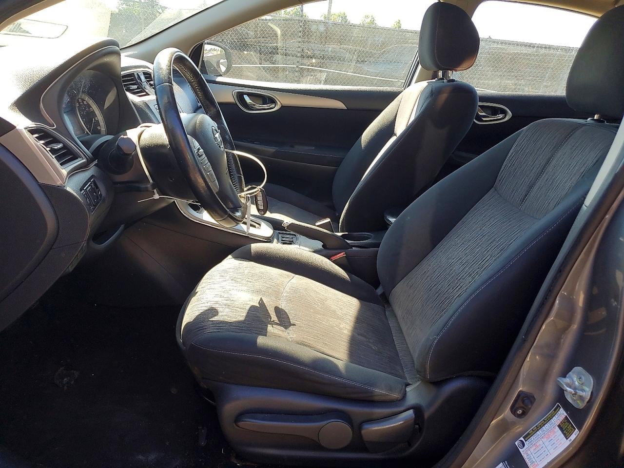 2015 Nissan Sentra Sv Серый vin: 3N1AB7AP2FY285644