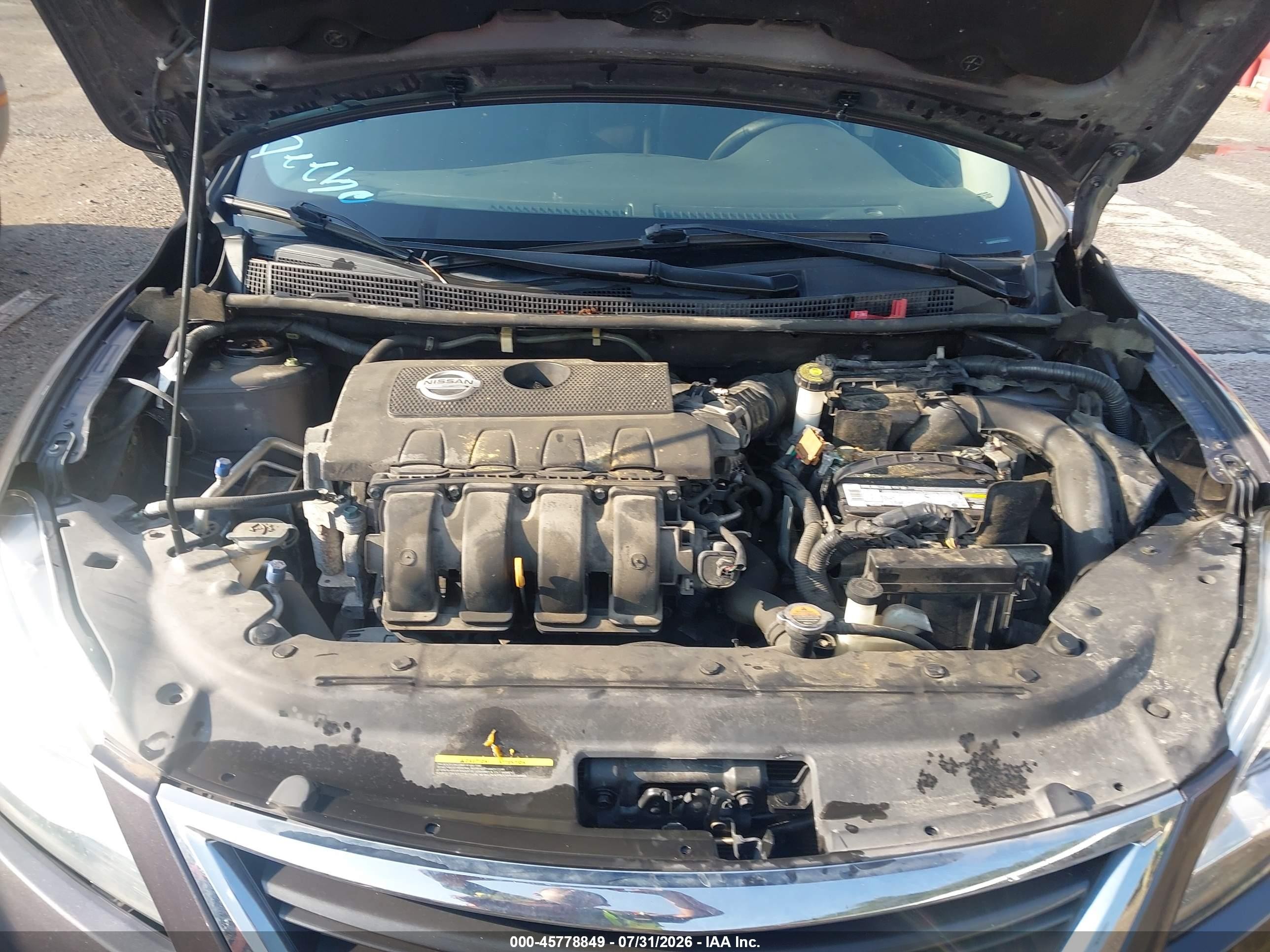 2015 Nissan Sentra Sr Gray vin: 3N1AB7AP2FY289208