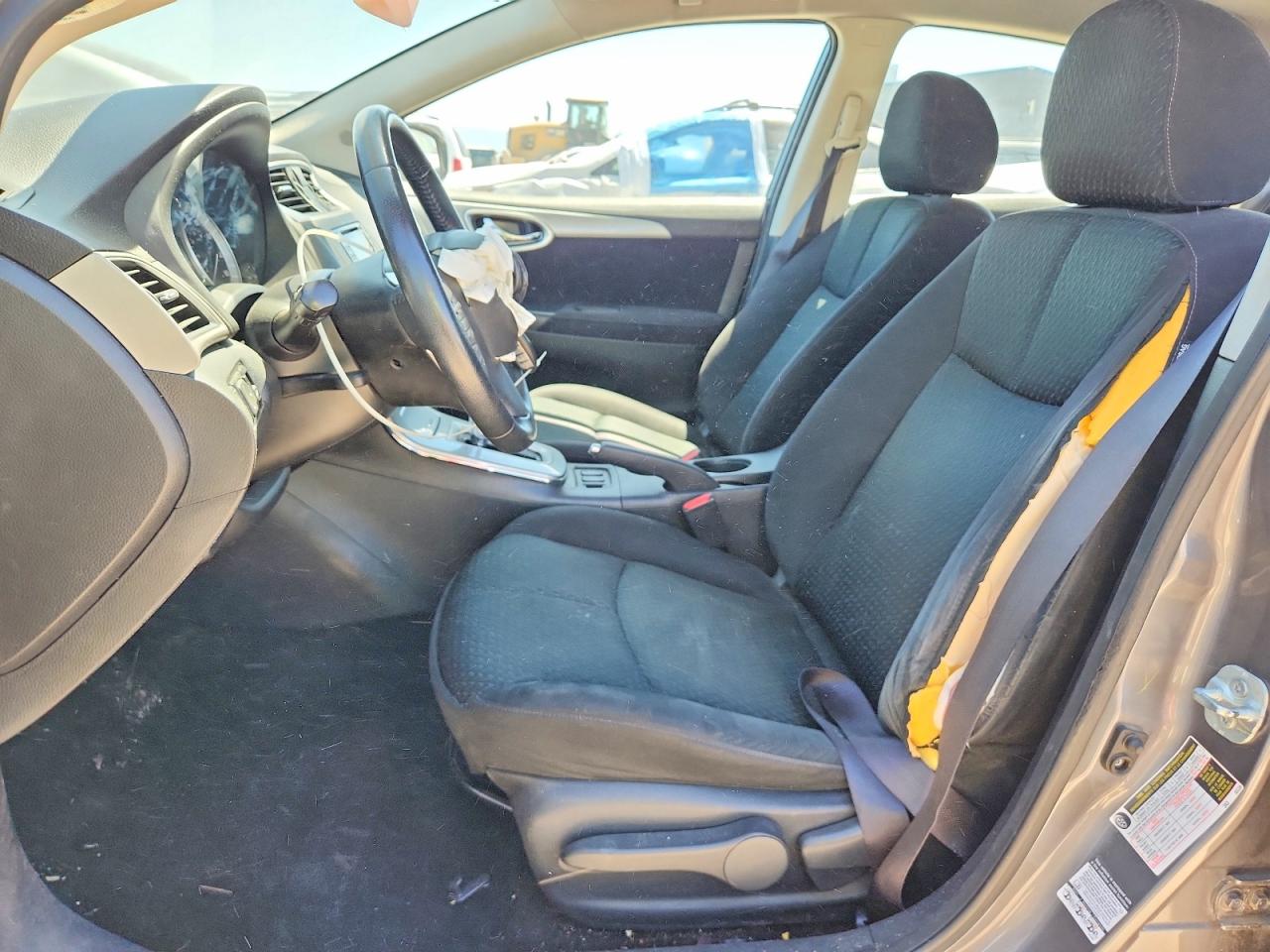 2015 Nissan Sentra Sr Серый vin: 3N1AB7AP2FY298345