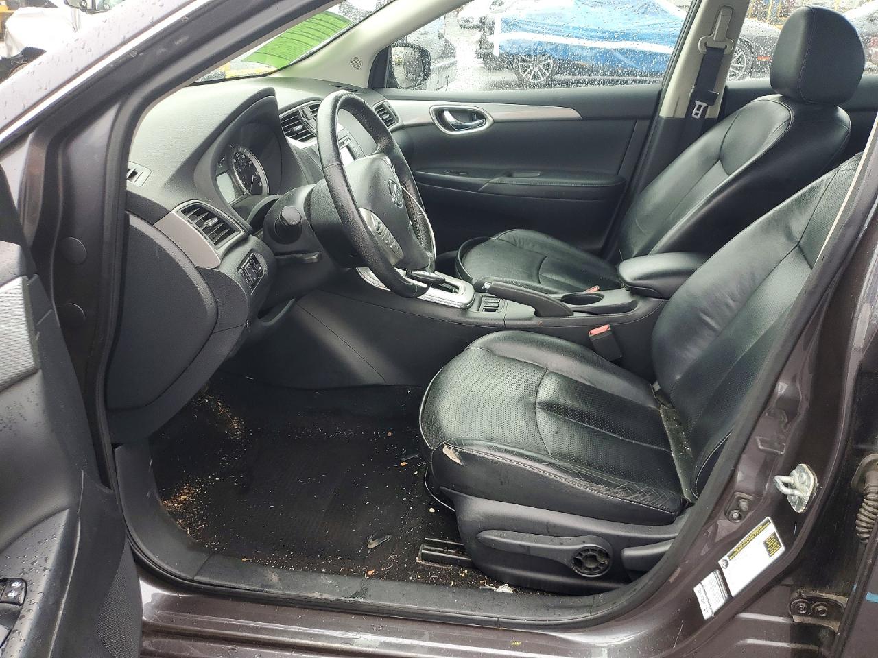 2015 Nissan Sentra Sr Charcoal vin: 3N1AB7AP2FY301972