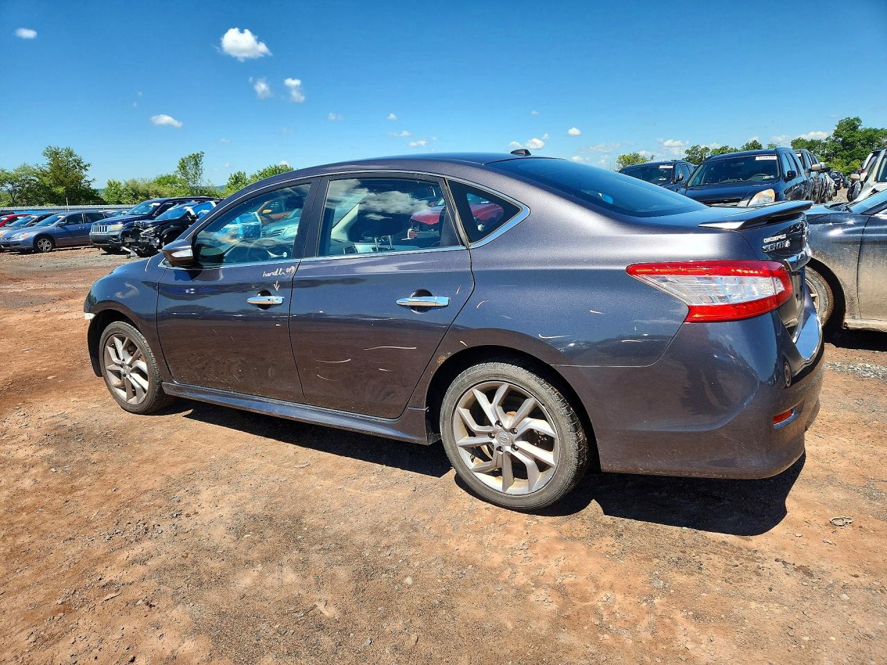 2015 Nissan Sentra Sr Charcoal vin: 3N1AB7AP2FY301972
