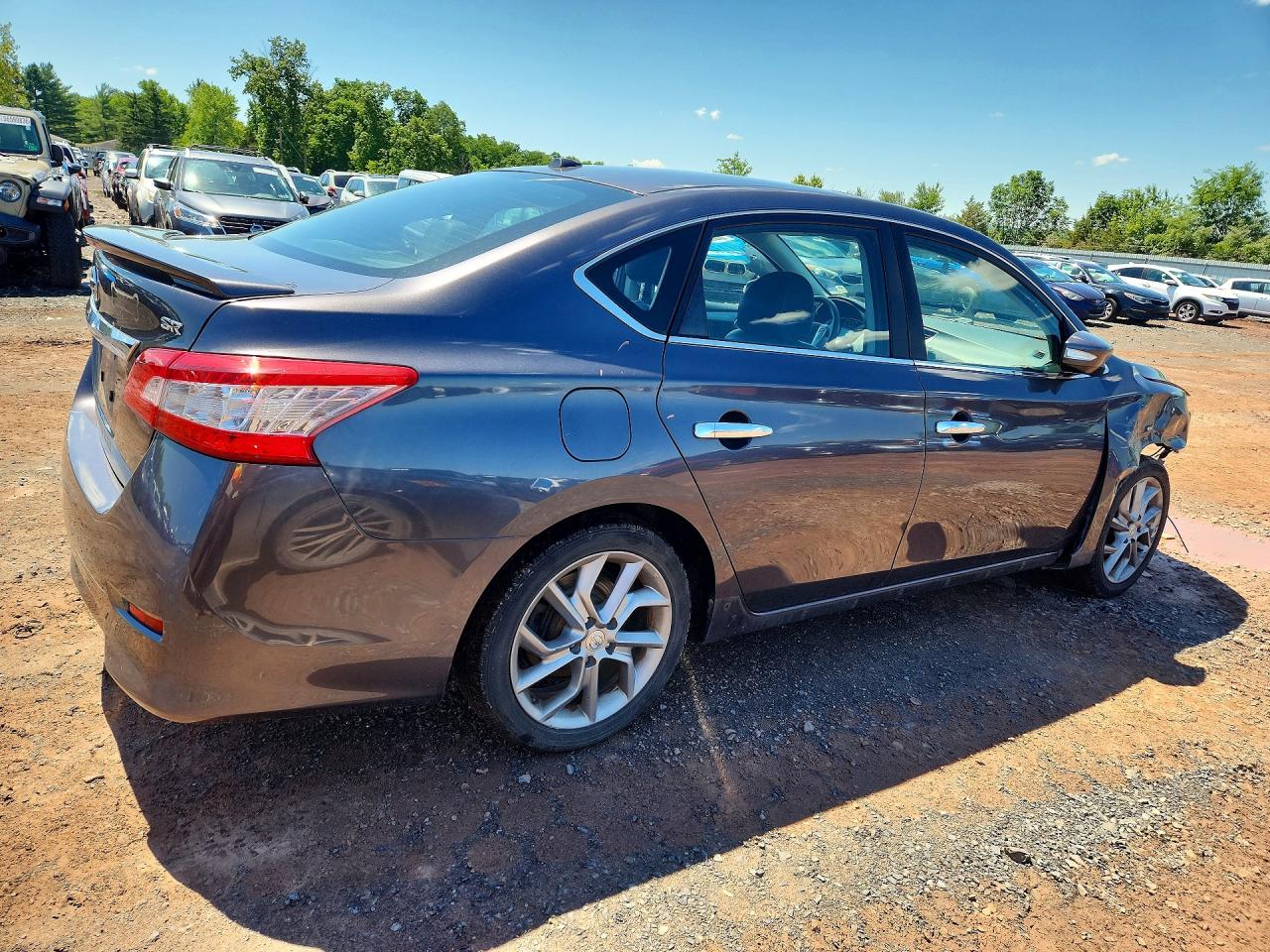 2015 Nissan Sentra Sr Charcoal vin: 3N1AB7AP2FY301972