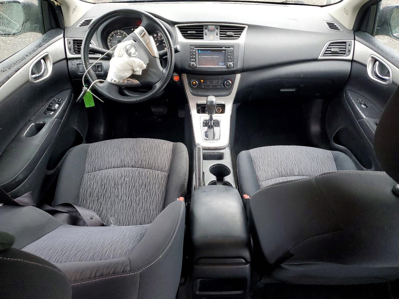 2015 Nissan Sentra Sv Черный vin: 3N1AB7AP2FY304578