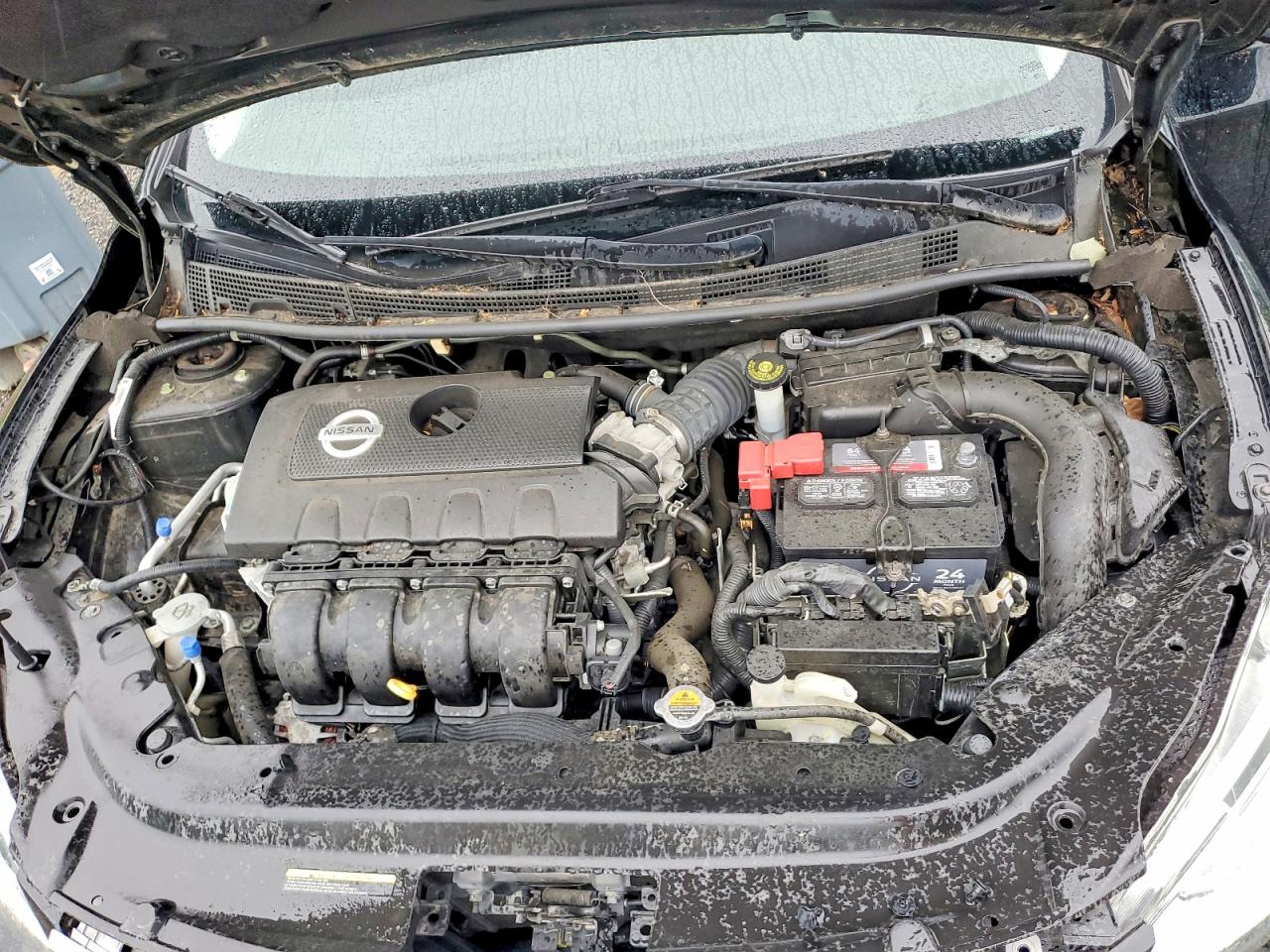 2015 Nissan Sentra Sv Черный vin: 3N1AB7AP2FY304578