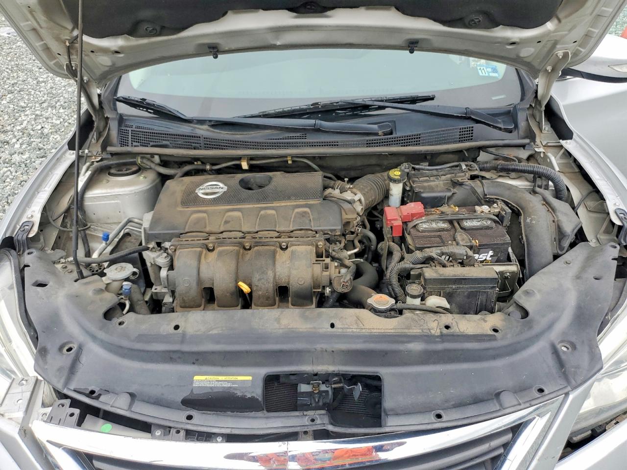 2015 Nissan Sentra Sr Silver vin: 3N1AB7AP2FY305388