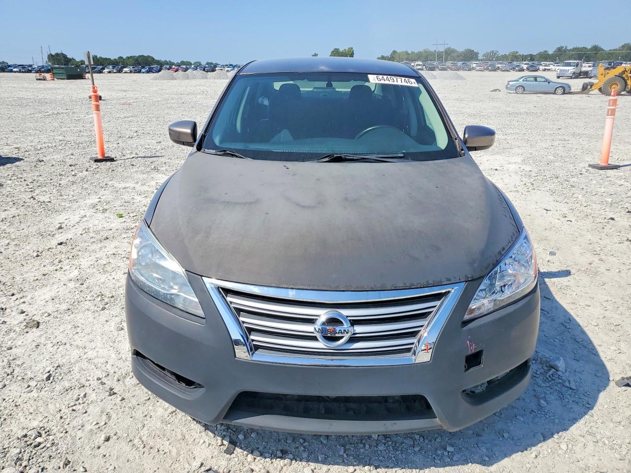 2015 Nissan Sentra Sv Gray vin: 3N1AB7AP2FY308517