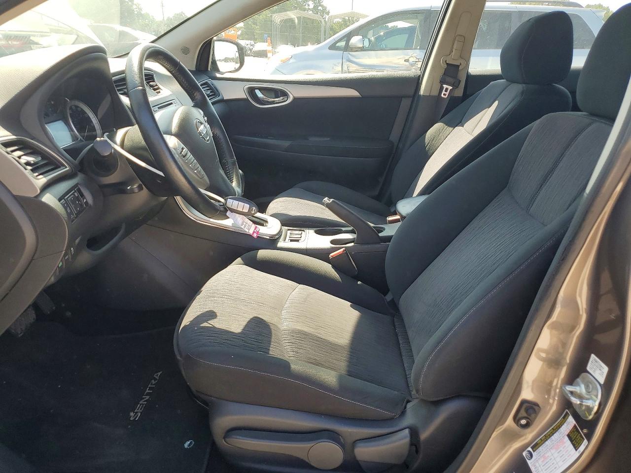 2015 Nissan Sentra Sv Gray vin: 3N1AB7AP2FY308517