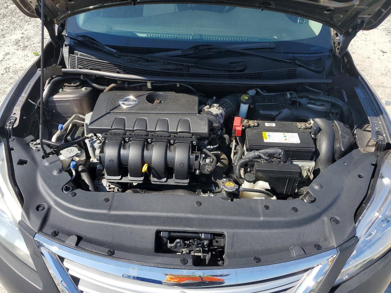 2015 Nissan Sentra Sv Gray vin: 3N1AB7AP2FY308517