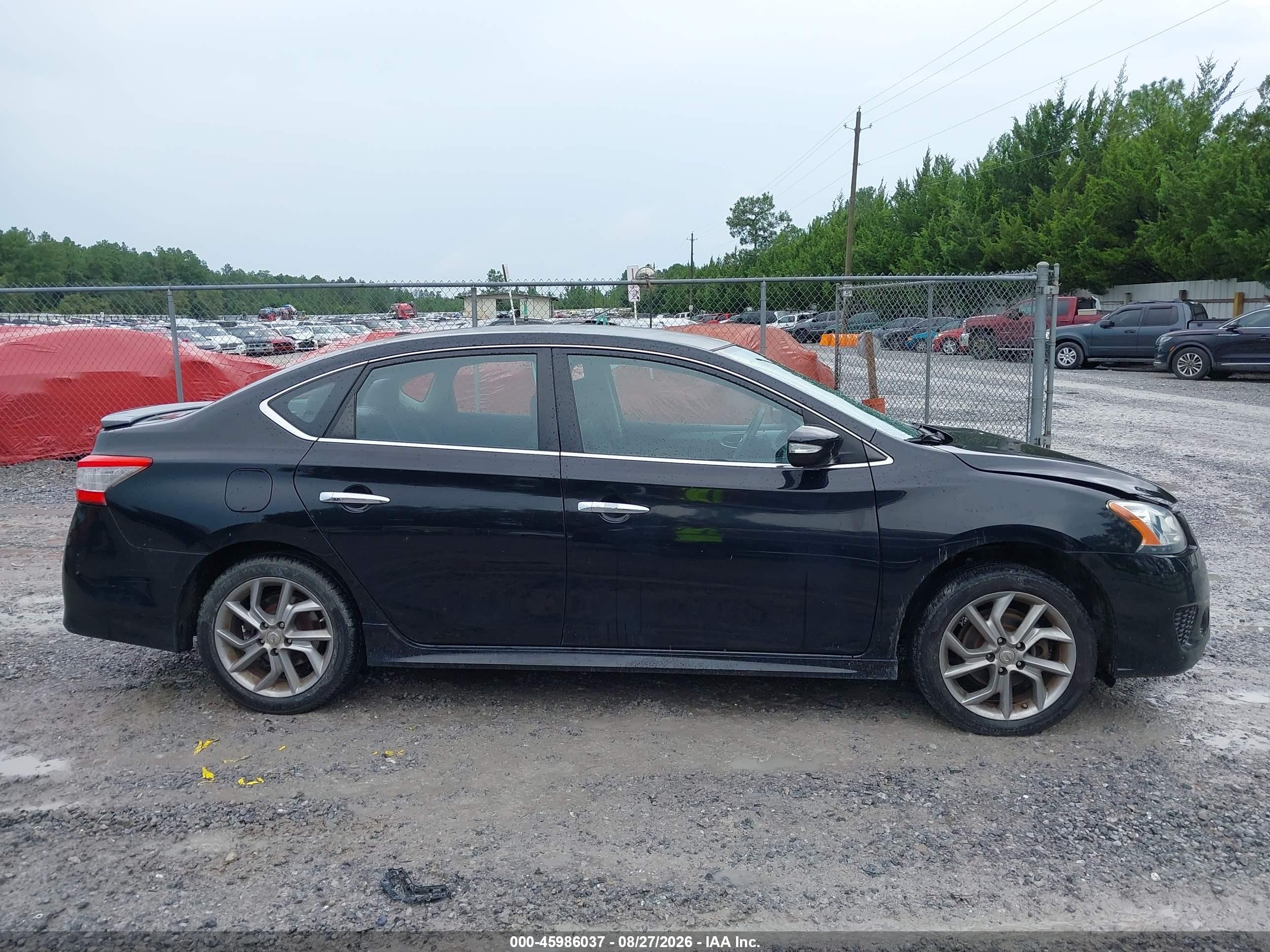 2015 Nissan Sentra Sr Черный vin: 3N1AB7AP2FY313426