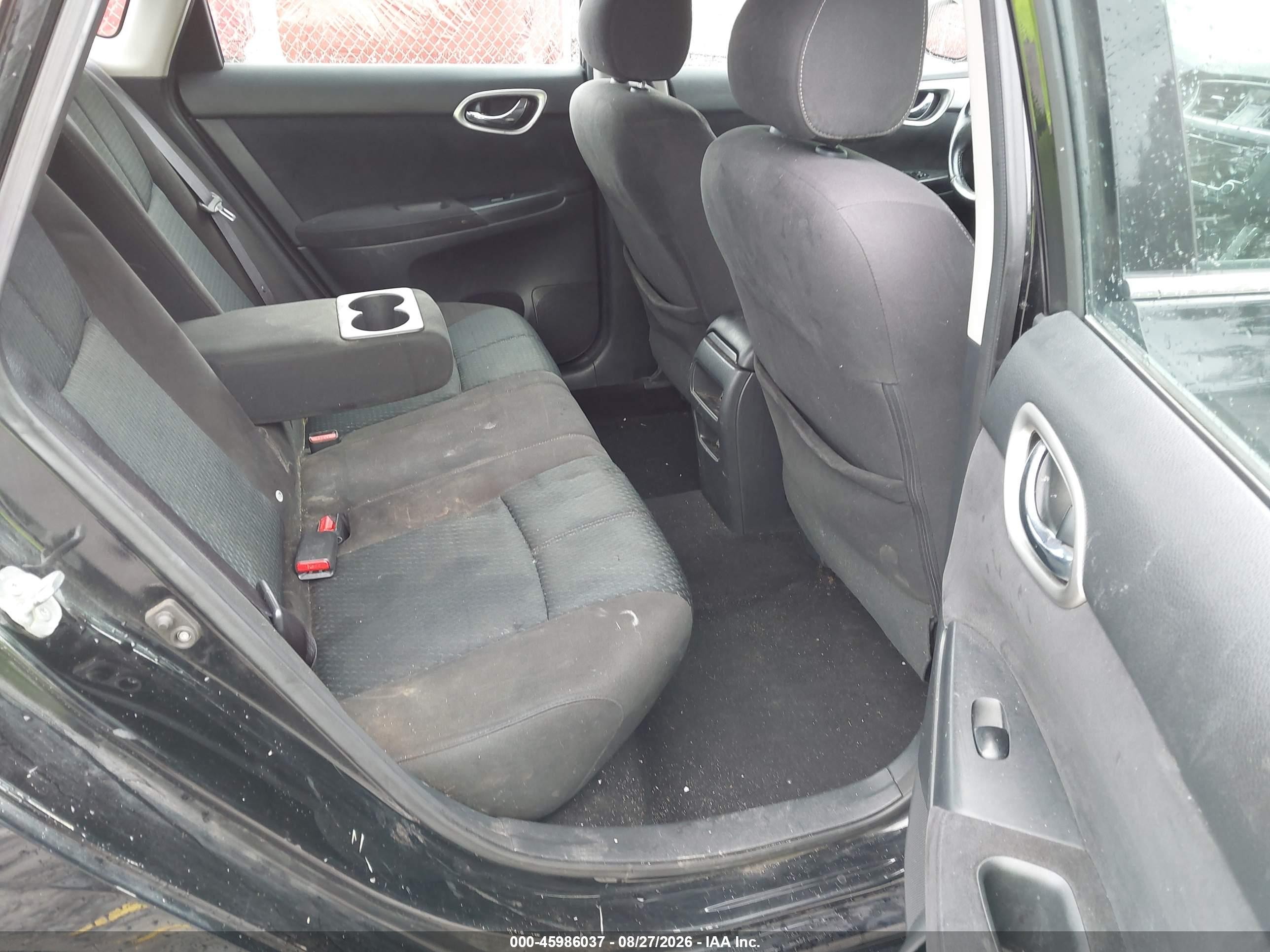 2015 Nissan Sentra Sr Черный vin: 3N1AB7AP2FY313426