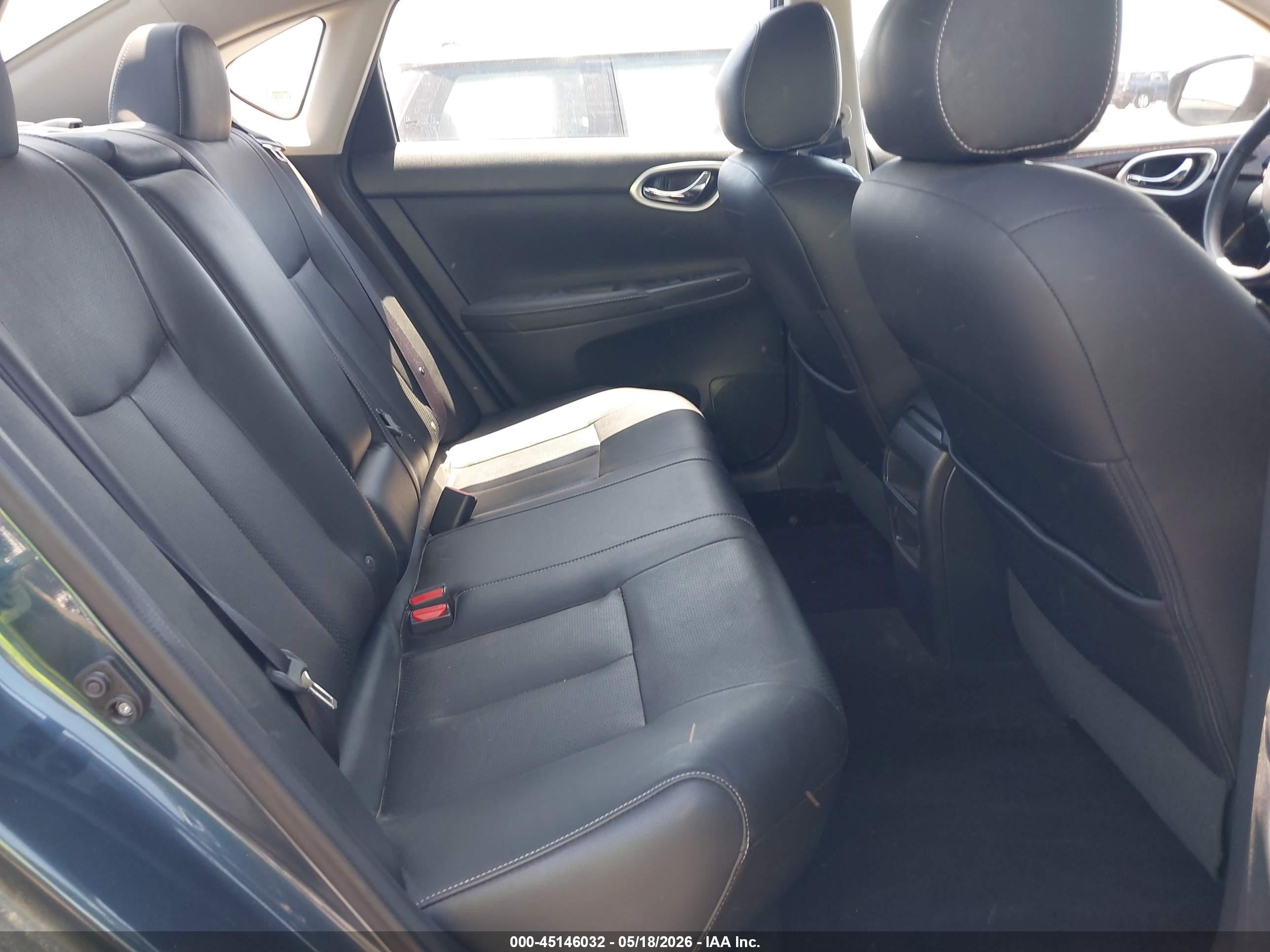 2015 Nissan Sentra Sl Blue vin: 3N1AB7AP2FY322613