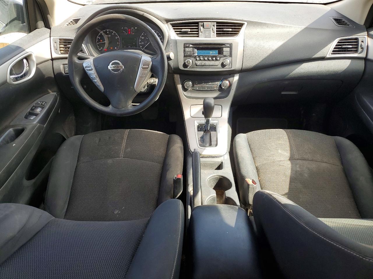 2015 Nissan Sentra S White vin: 3N1AB7AP2FY326094