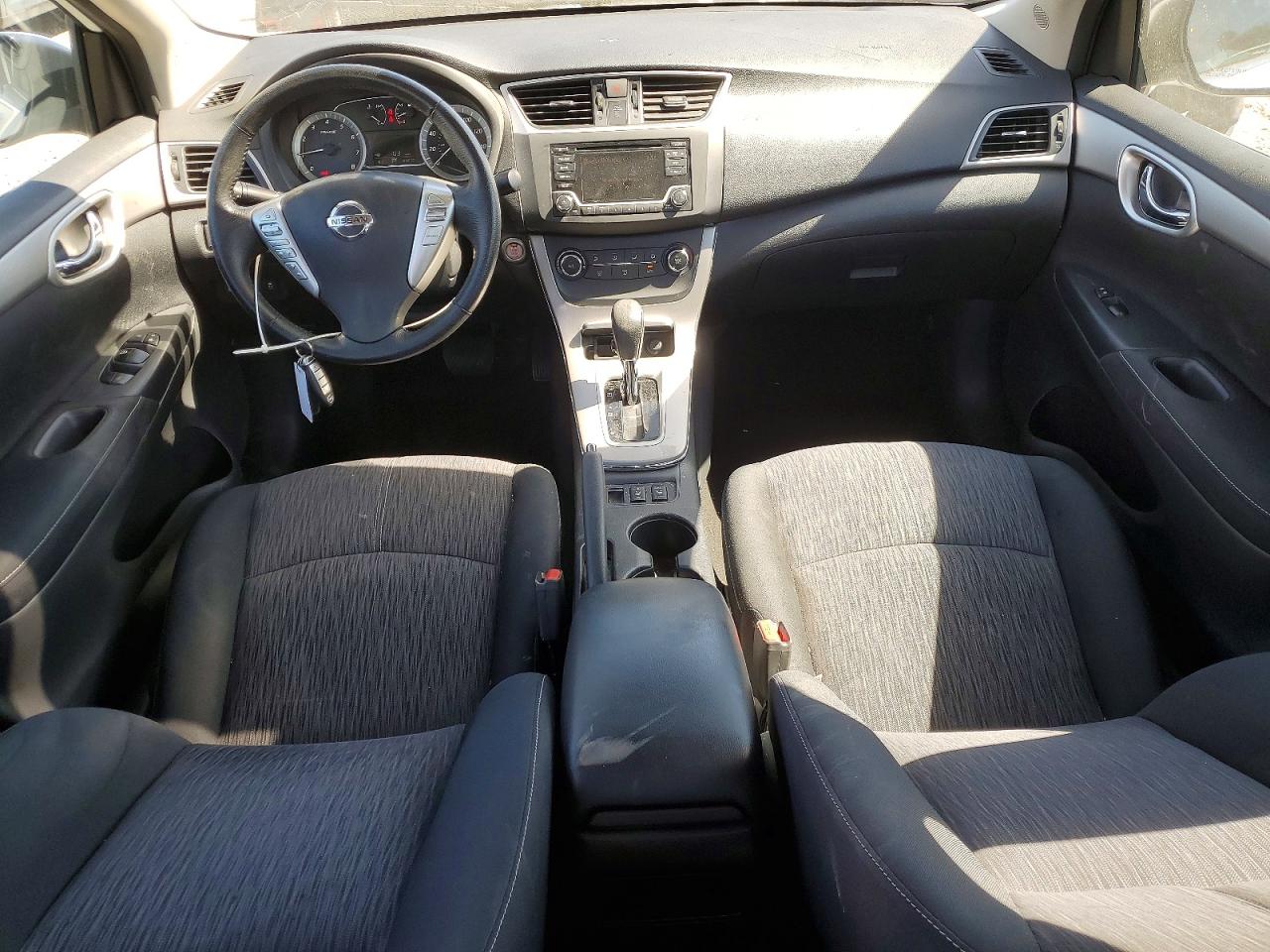 2015 Nissan Sentra Sv White vin: 3N1AB7AP2FY326757