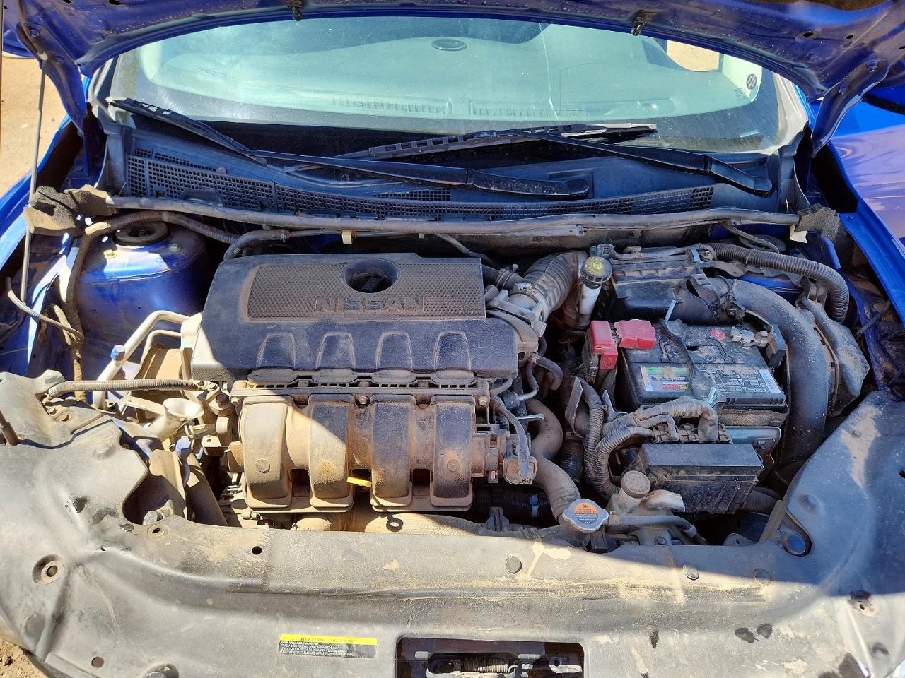 2015 Nissan Sentra Sr Blue vin: 3N1AB7AP2FY339458