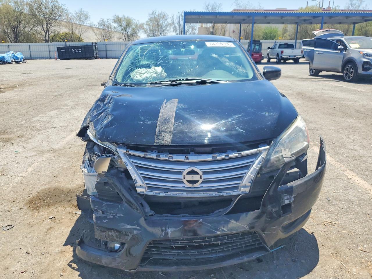 2015 Nissan Sentra S Black vin: 3N1AB7AP2FY339671