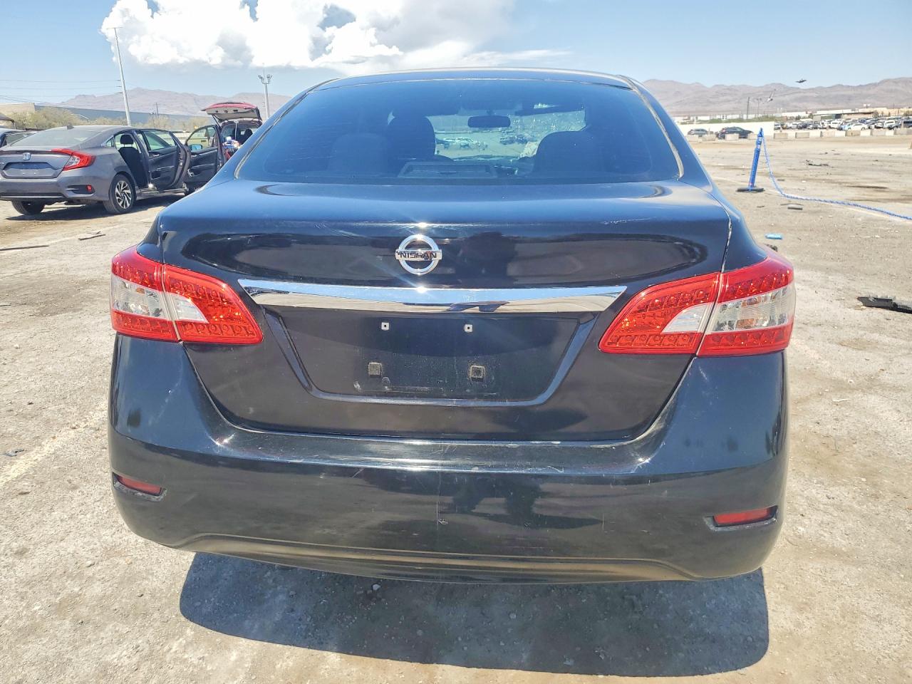2015 Nissan Sentra S Black vin: 3N1AB7AP2FY339671