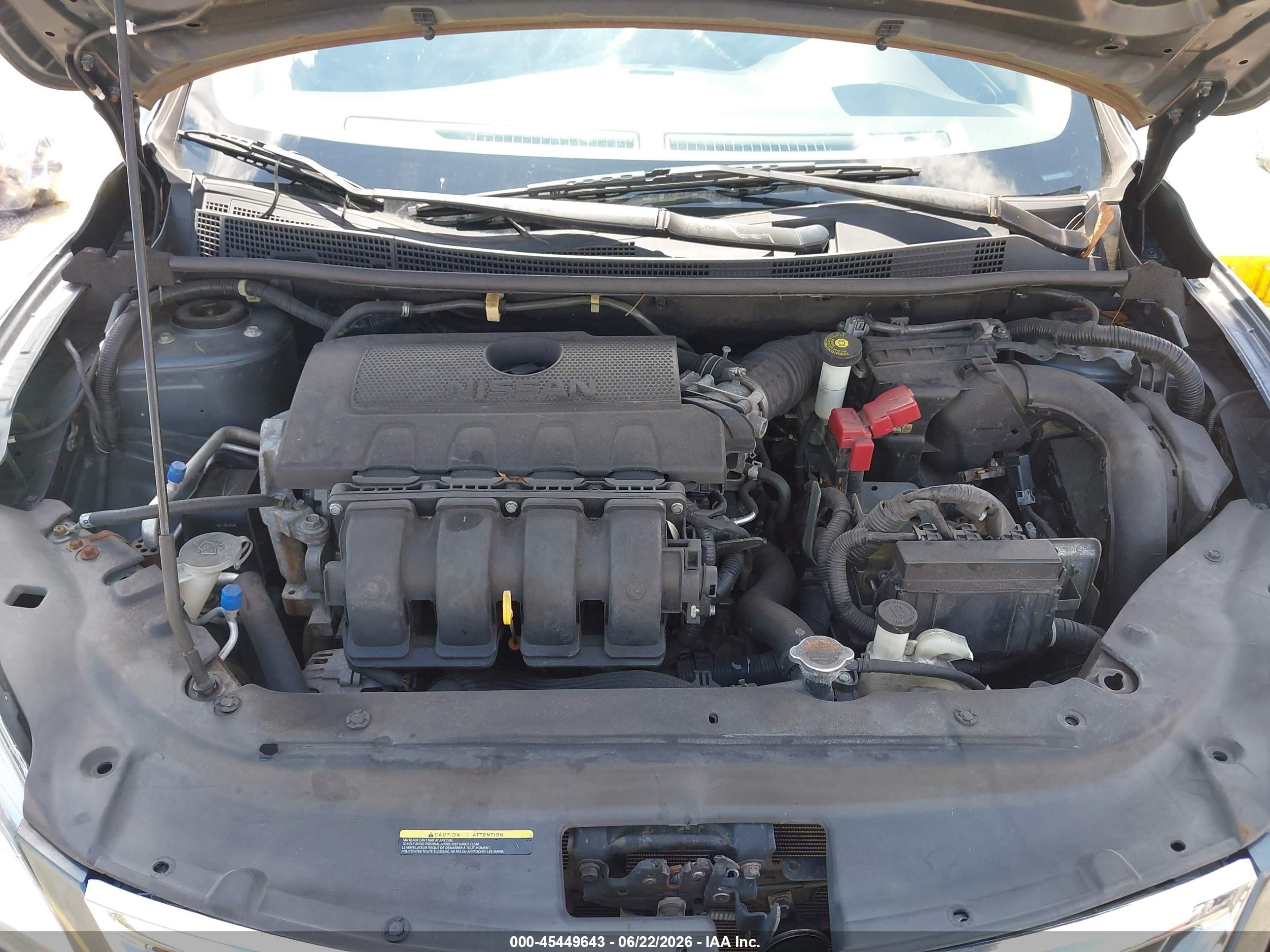 2015 Nissan Sentra Sv Gray vin: 3N1AB7AP2FY340657