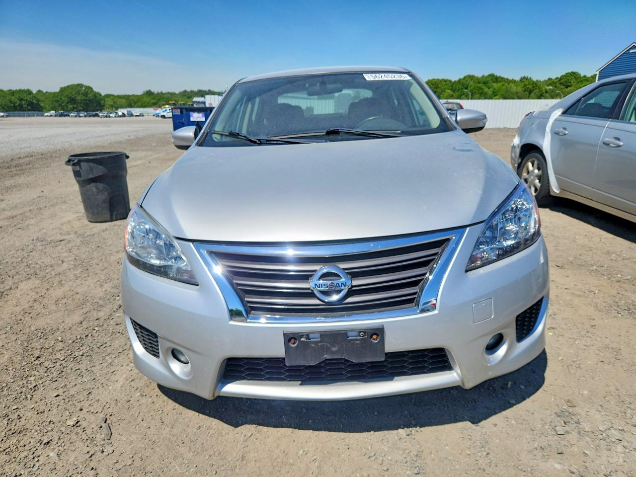 2015 Nissan Sentra Sr Silver vin: 3N1AB7AP2FY343235