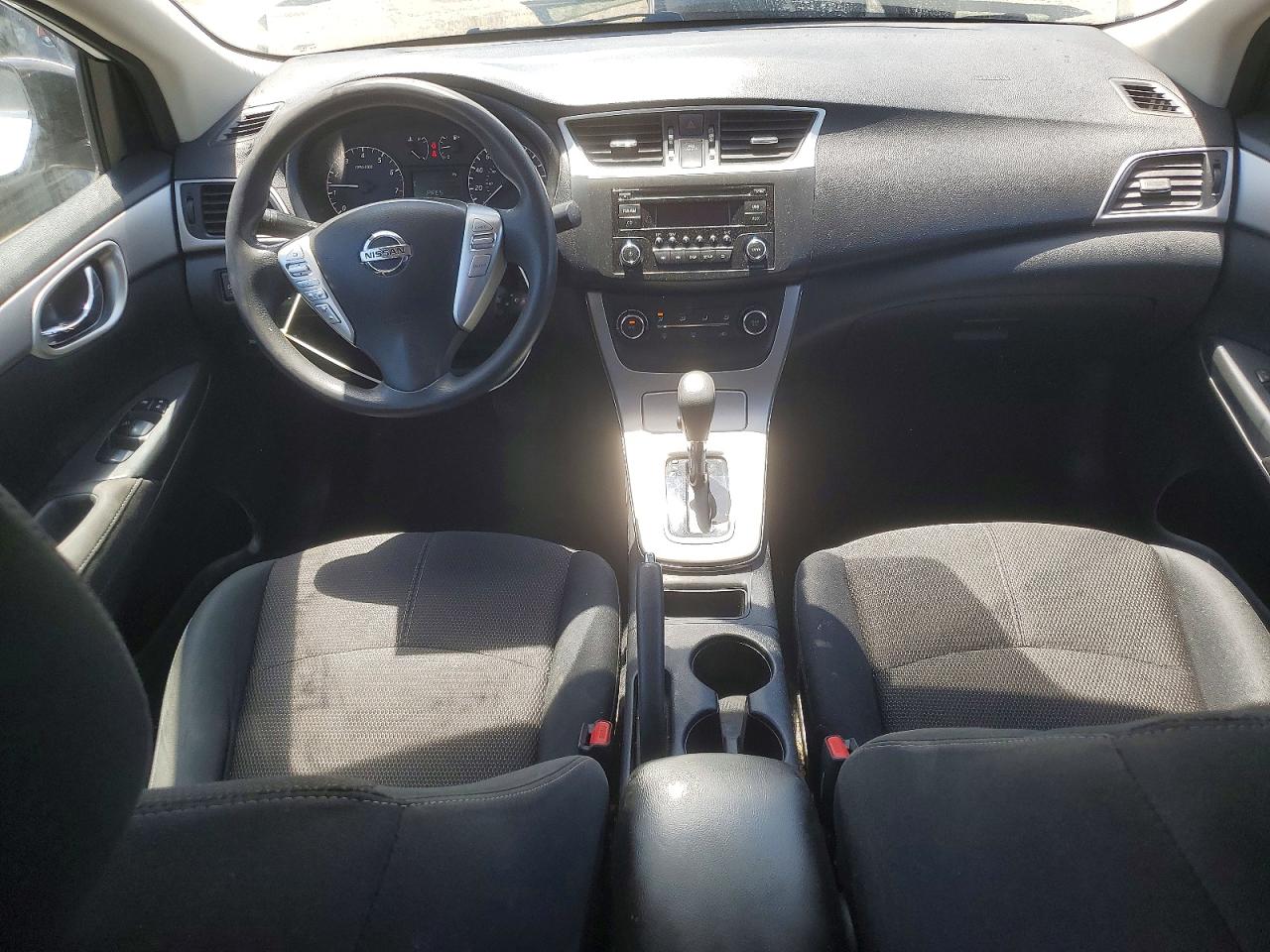 2015 Nissan Sentra S White vin: 3N1AB7AP2FY348659