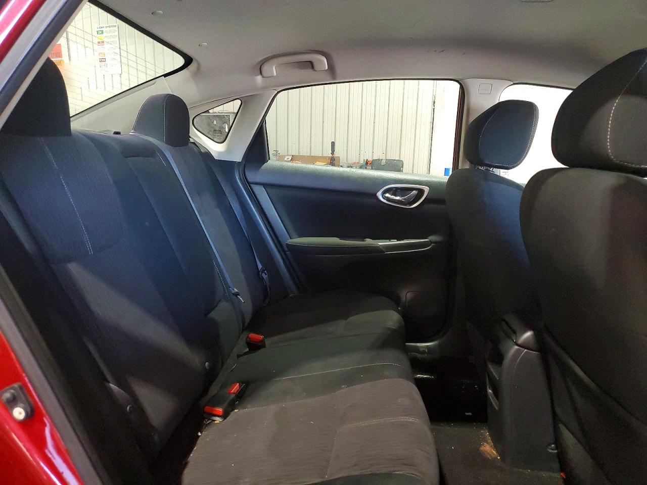 2015 Nissan Sentra Sv Red vin: 3N1AB7AP2FY351285