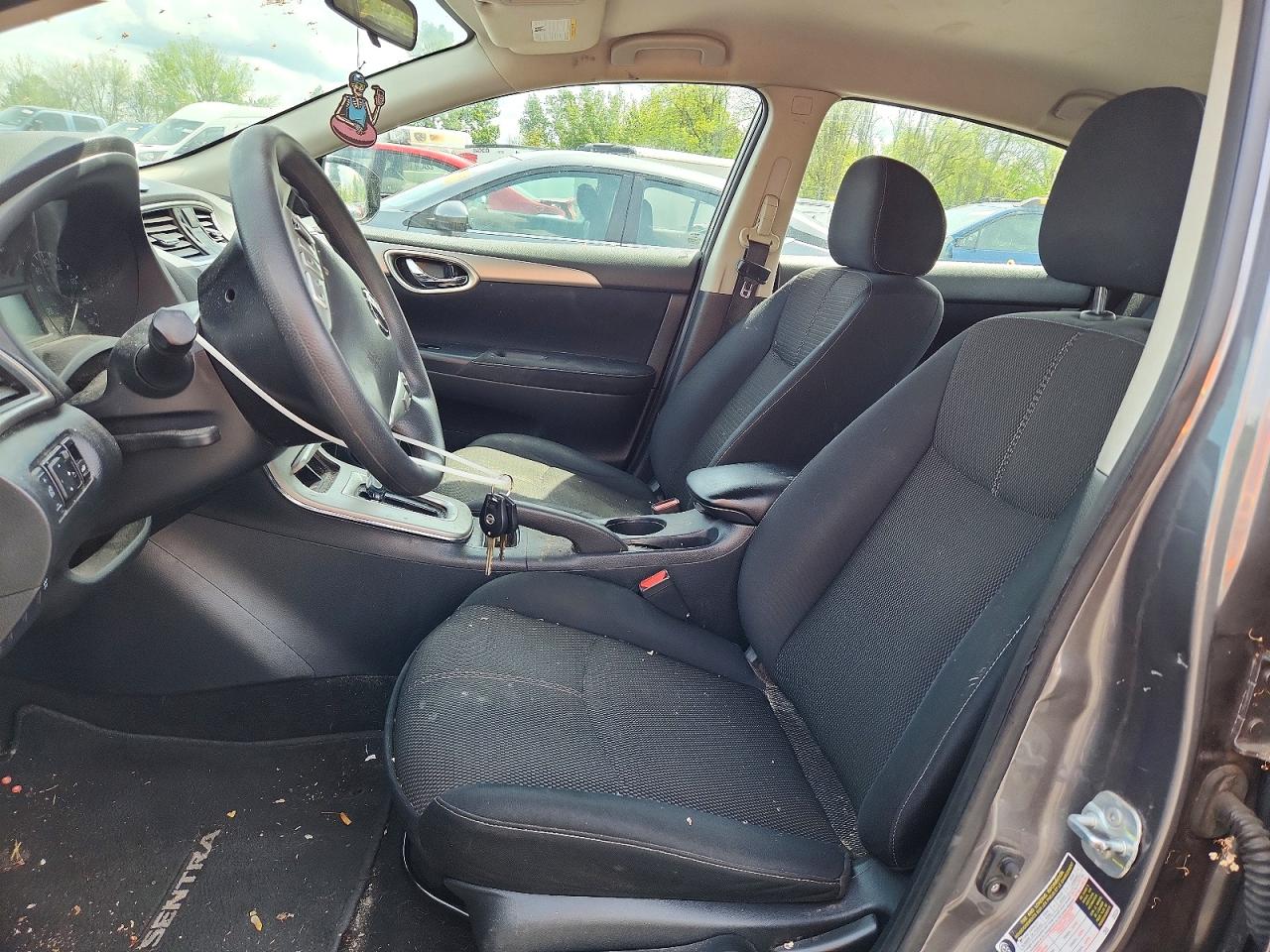 2015 Nissan Sentra S Gray vin: 3N1AB7AP2FY353022