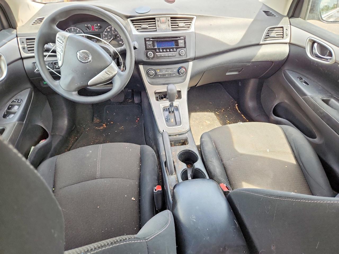 2015 Nissan Sentra S Gray vin: 3N1AB7AP2FY353022