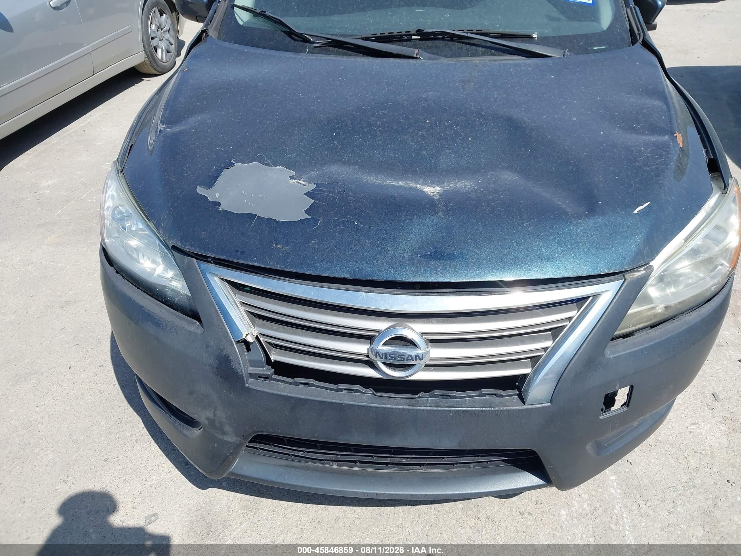 2015 Nissan Sentra Sv Black vin: 3N1AB7AP2FY355840