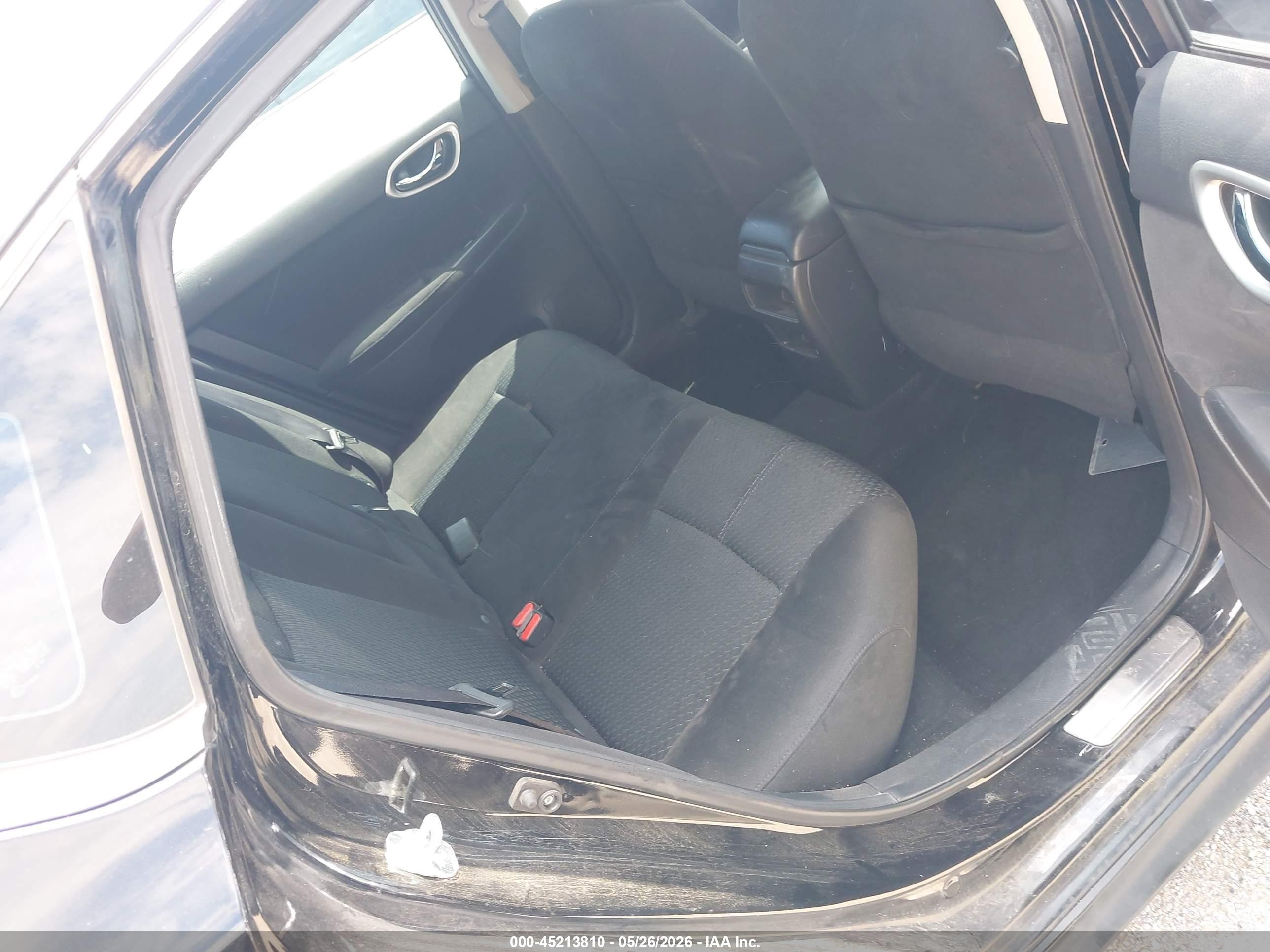 2015 Nissan Sentra Sr Black vin: 3N1AB7AP2FY356227
