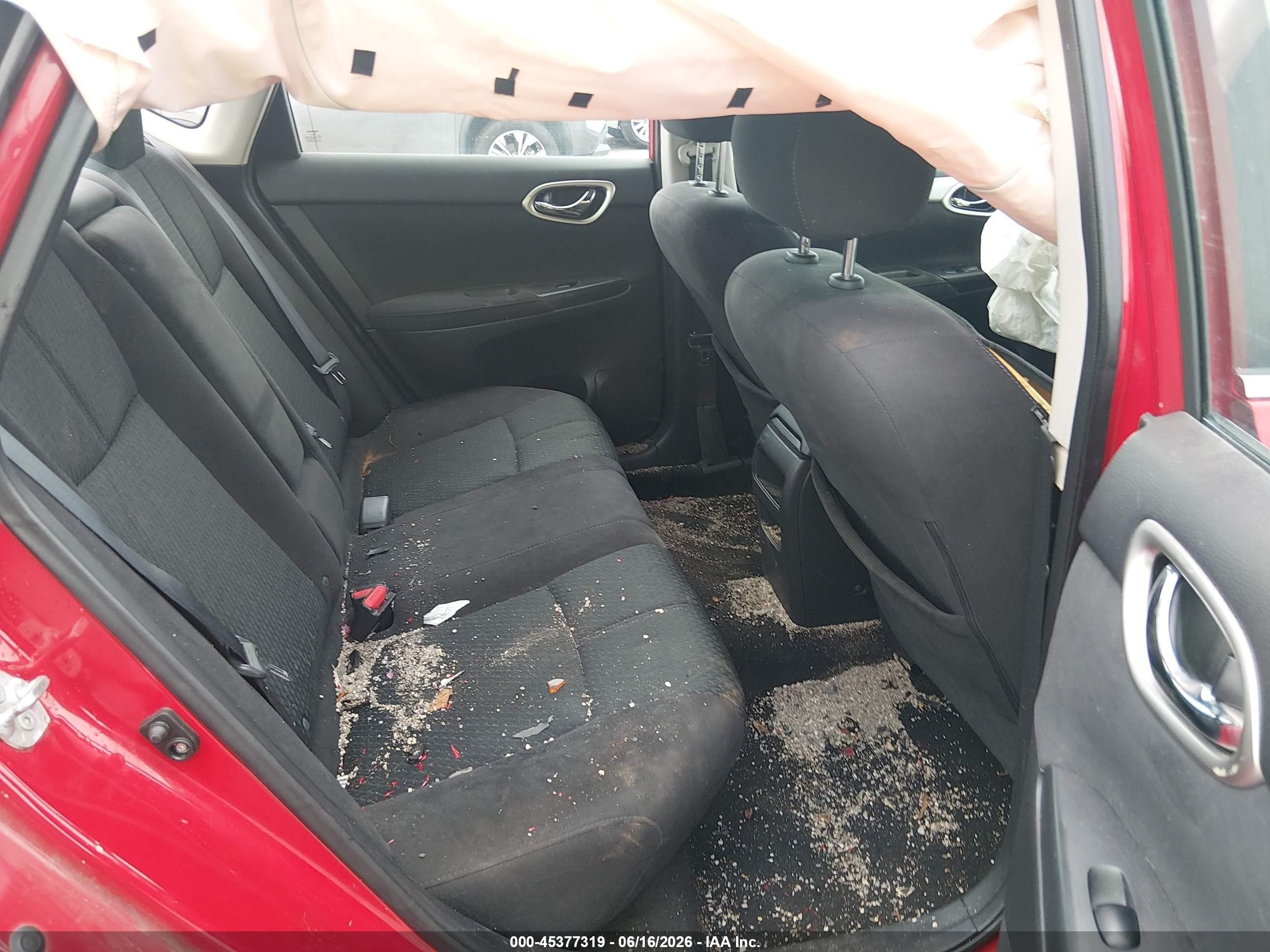 2015 Nissan Sentra Sr Красный vin: 3N1AB7AP2FY358995