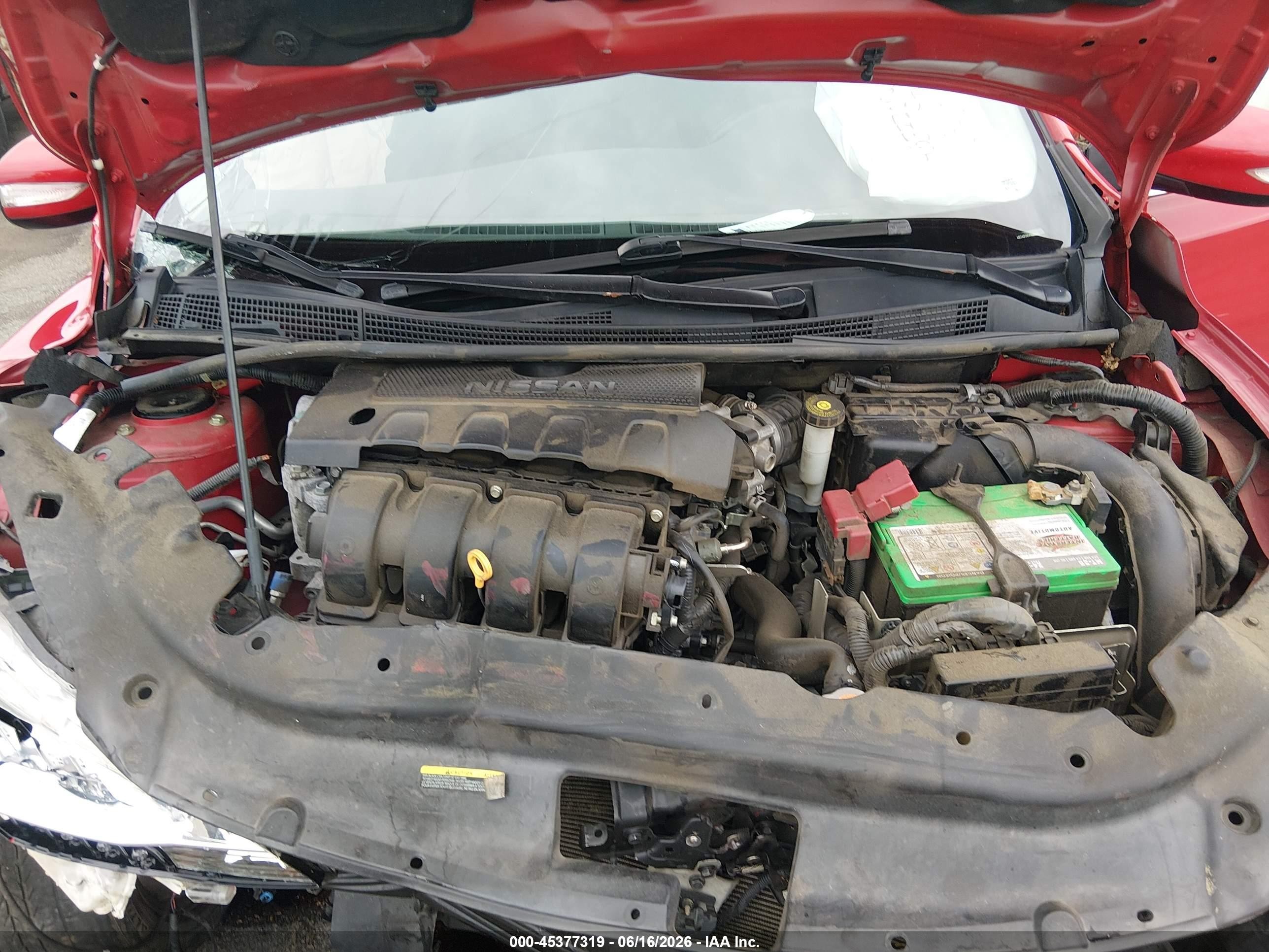 2015 Nissan Sentra Sr Красный vin: 3N1AB7AP2FY358995