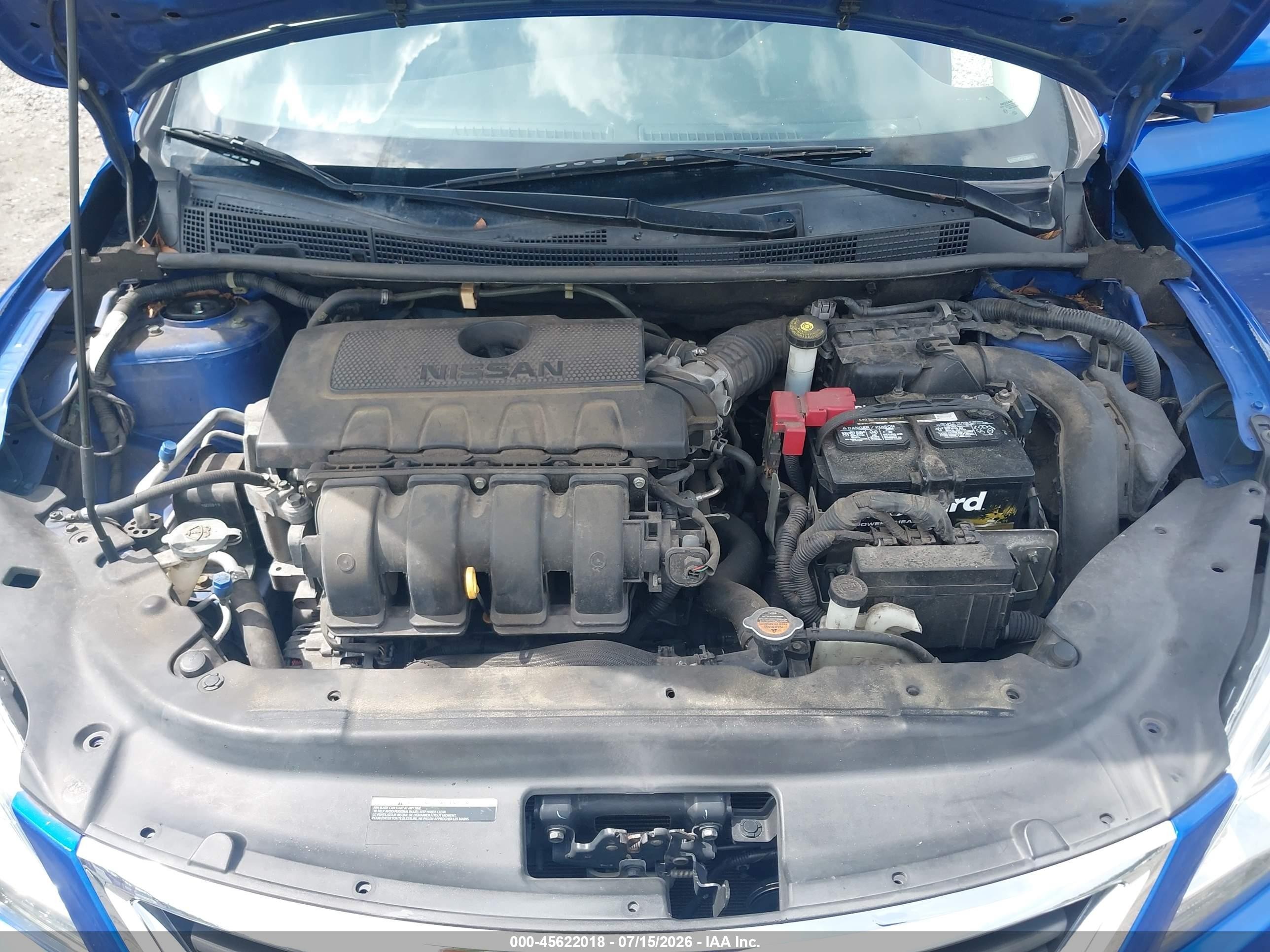 2015 Nissan Sentra Sr Синий vin: 3N1AB7AP2FY362495