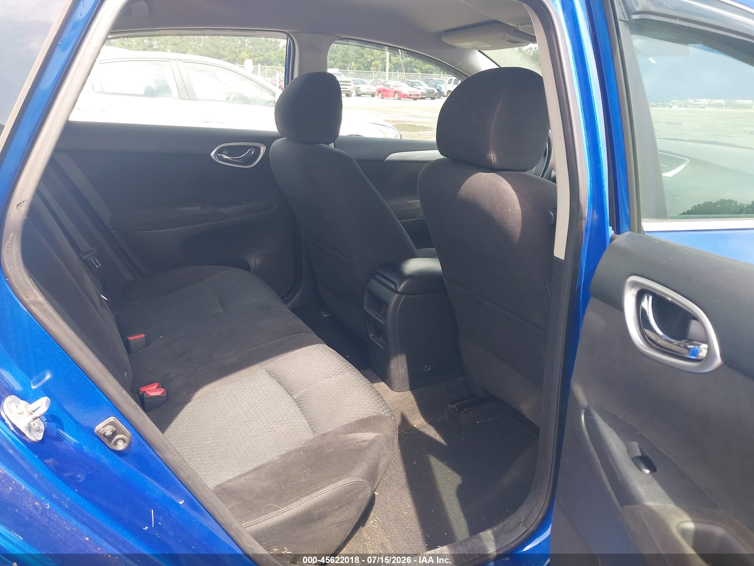 2015 Nissan Sentra Sr Синий vin: 3N1AB7AP2FY362495