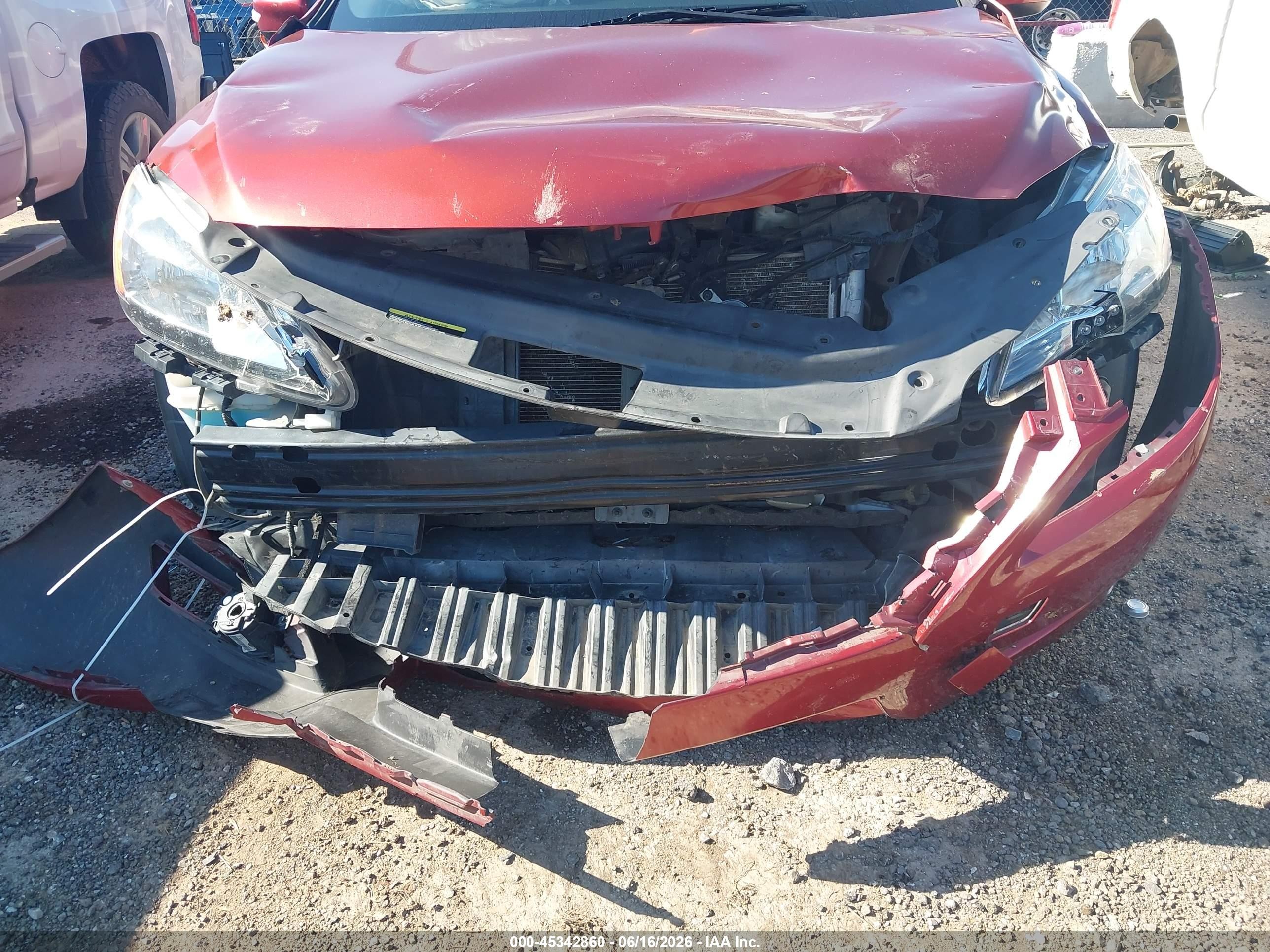 2015 Nissan Sentra Sl Red vin: 3N1AB7AP2FY374324