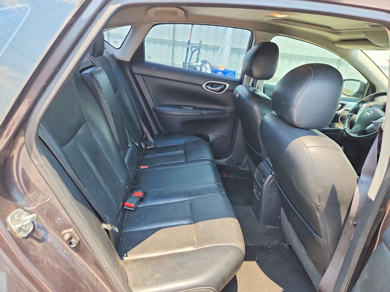 2015 Nissan Sentra Sr Black vin: 3N1AB7AP2FY375781