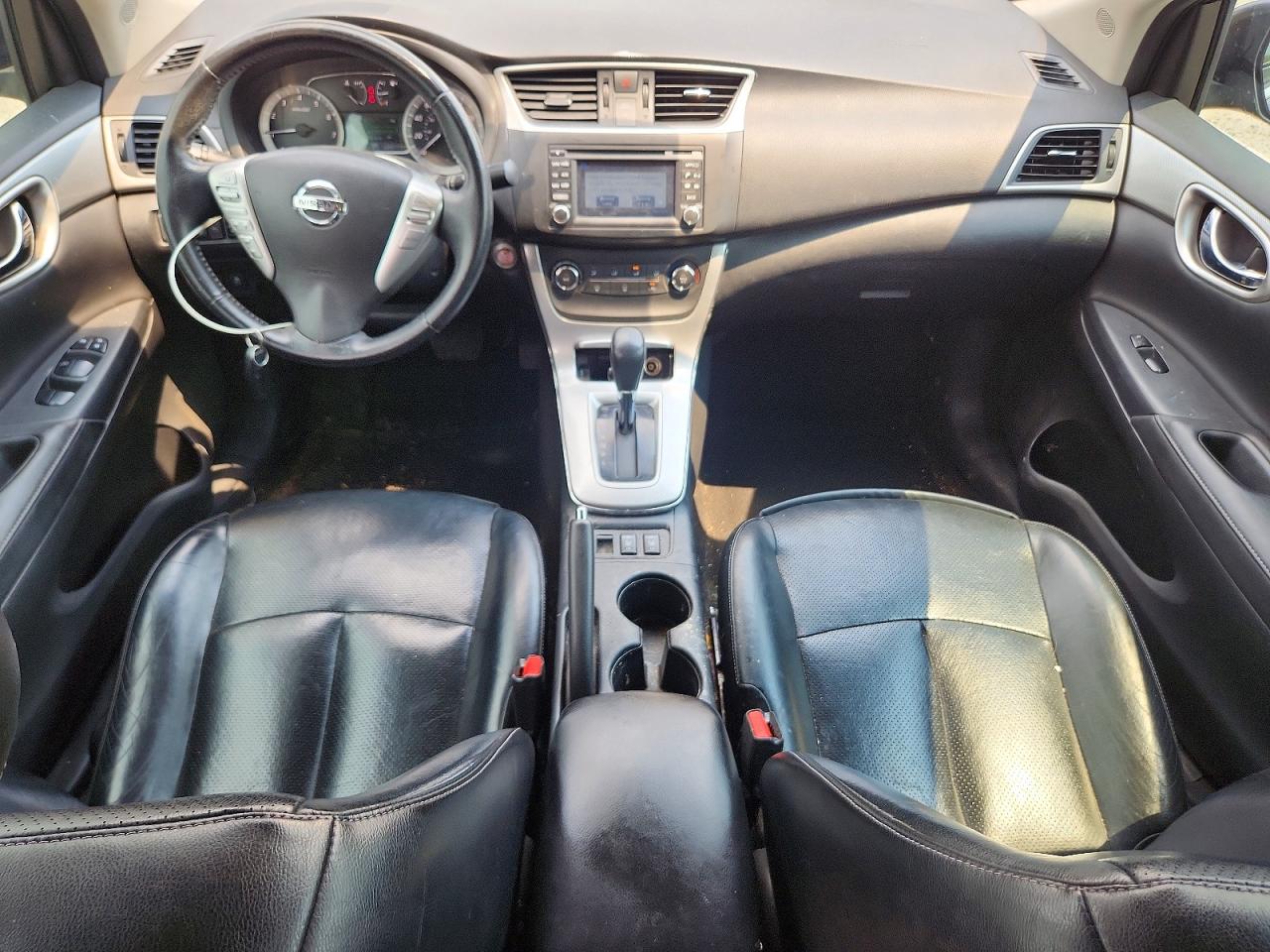 2015 Nissan Sentra Sr Black vin: 3N1AB7AP2FY375781